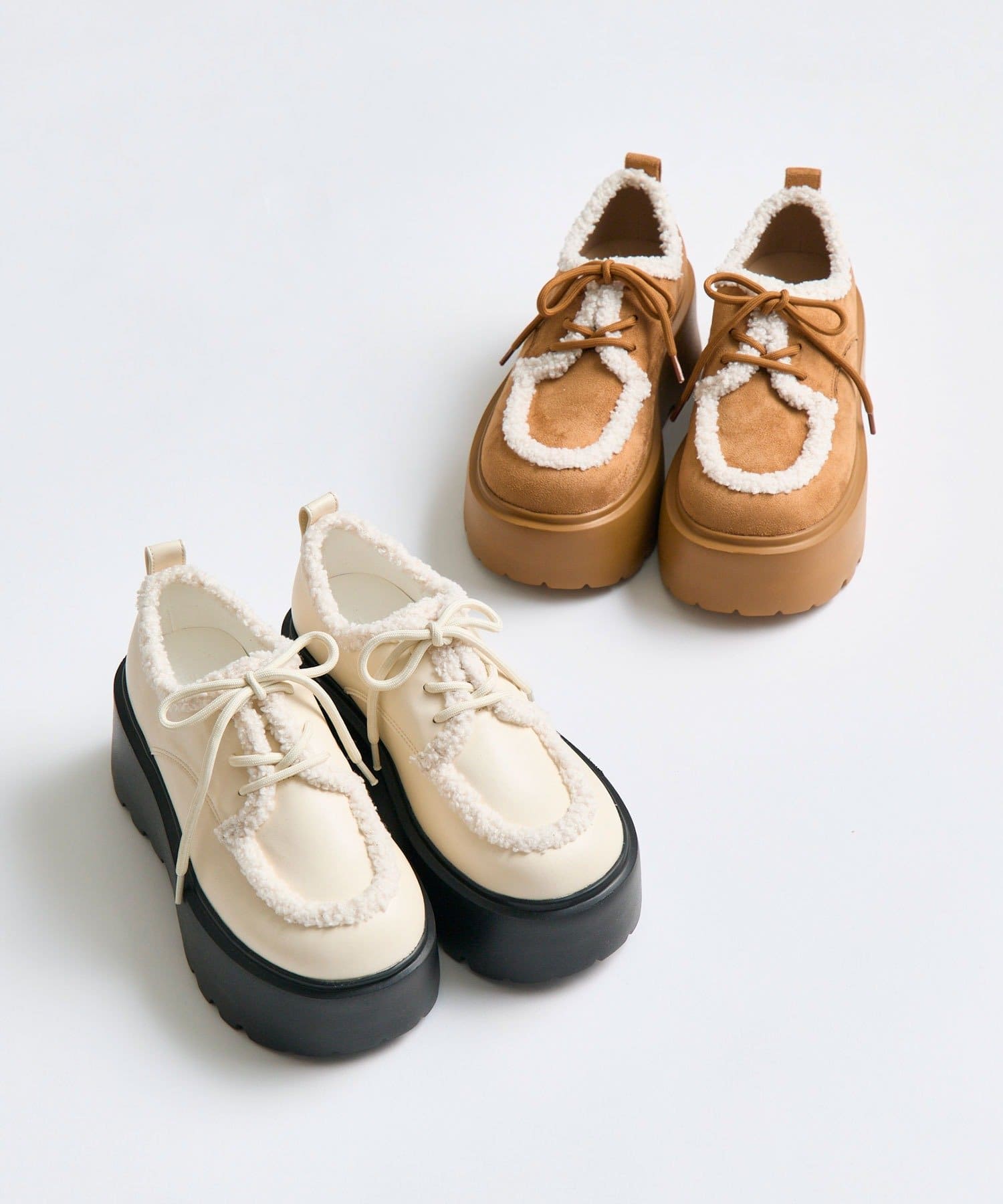 OLIVE des OLIVE(オリーブ デ オリーブ) 厚底スノーシューズ