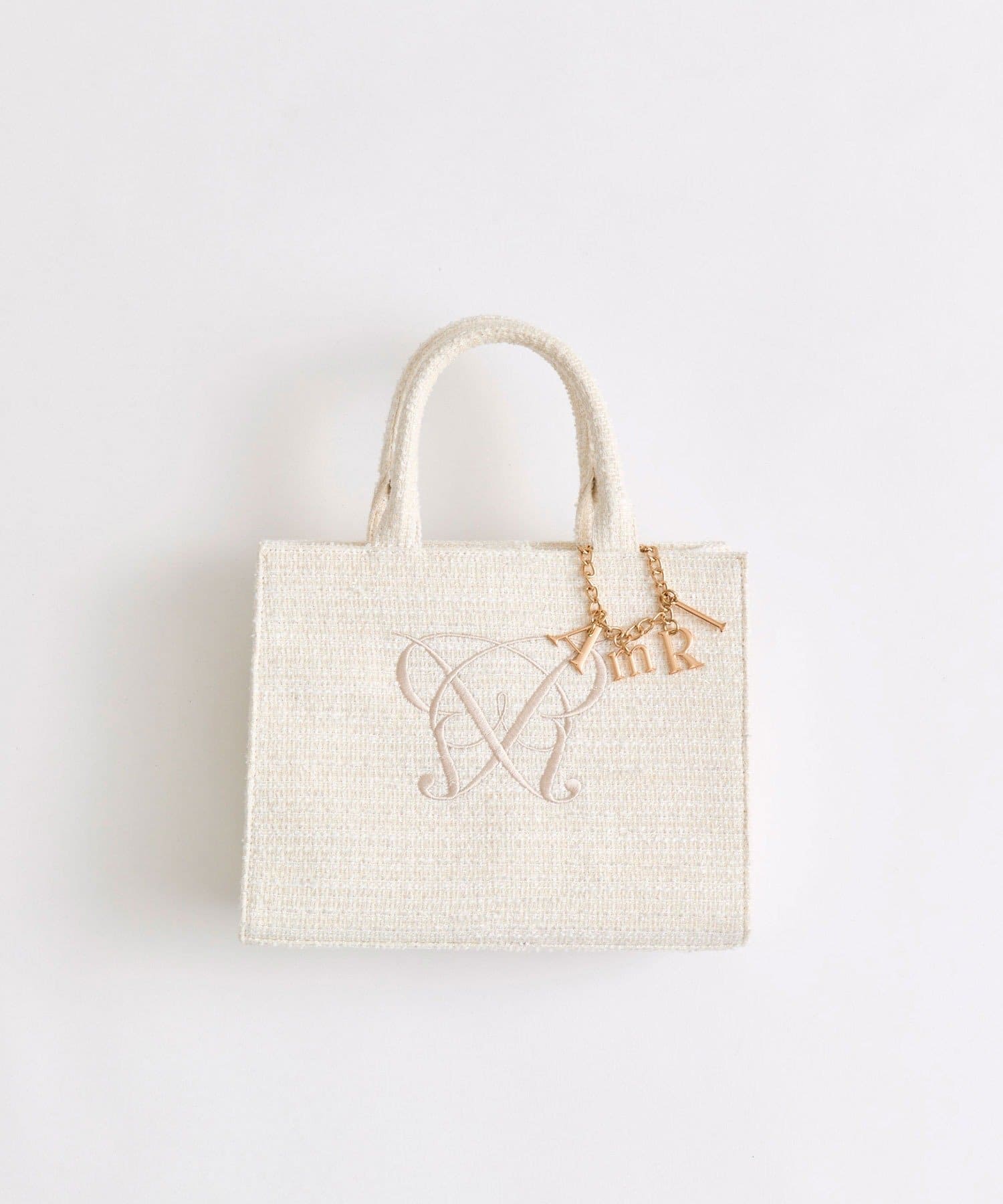 OLIVE des OLIVE(オリーブ デ オリーブ) 【タブレット対応/推し活】Aimerianejoie刺繍入りミニトート