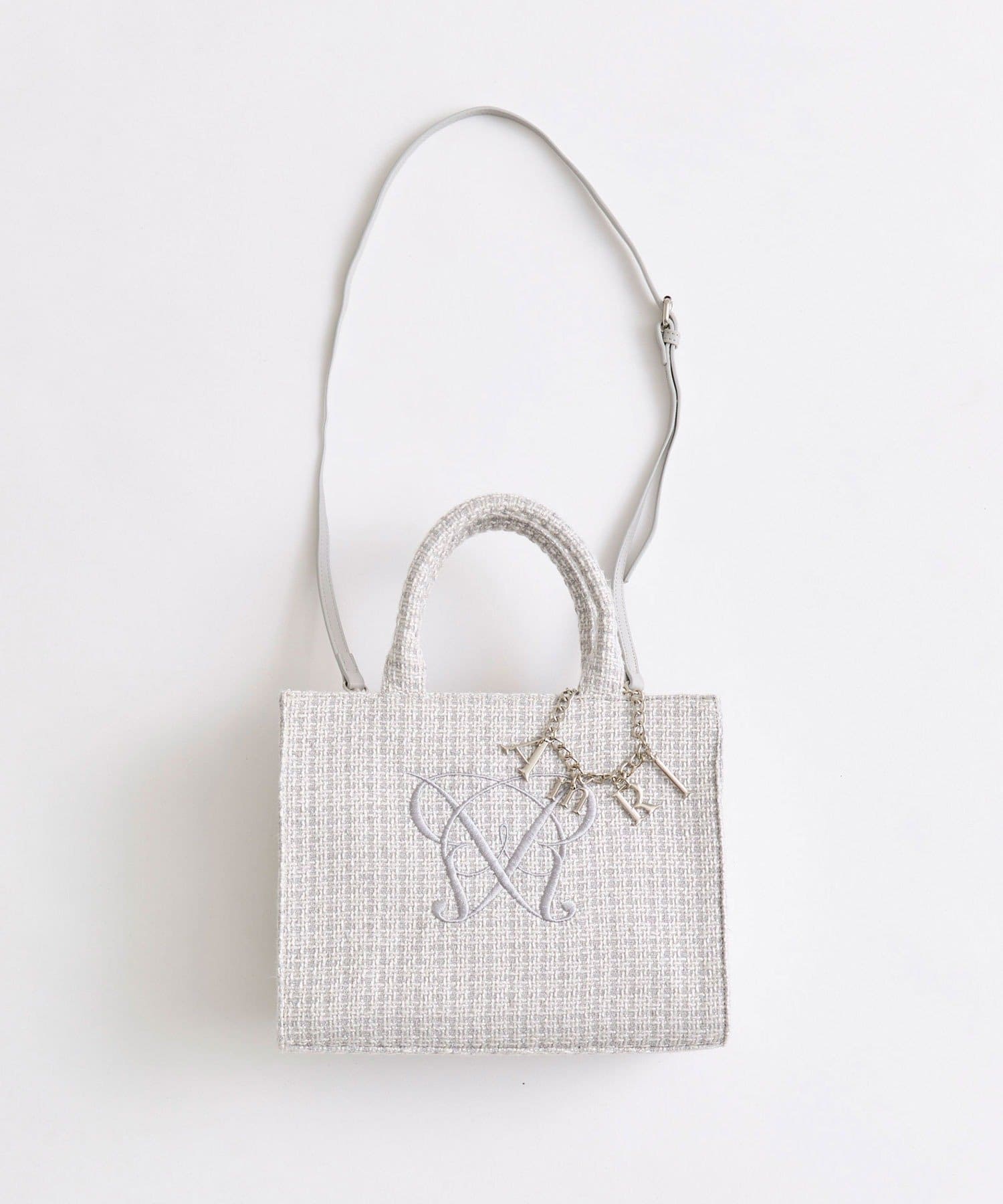 OLIVE des OLIVE(オリーブ デ オリーブ) 【タブレット対応/推し活】Aimerianejoie刺繍入りミニトート