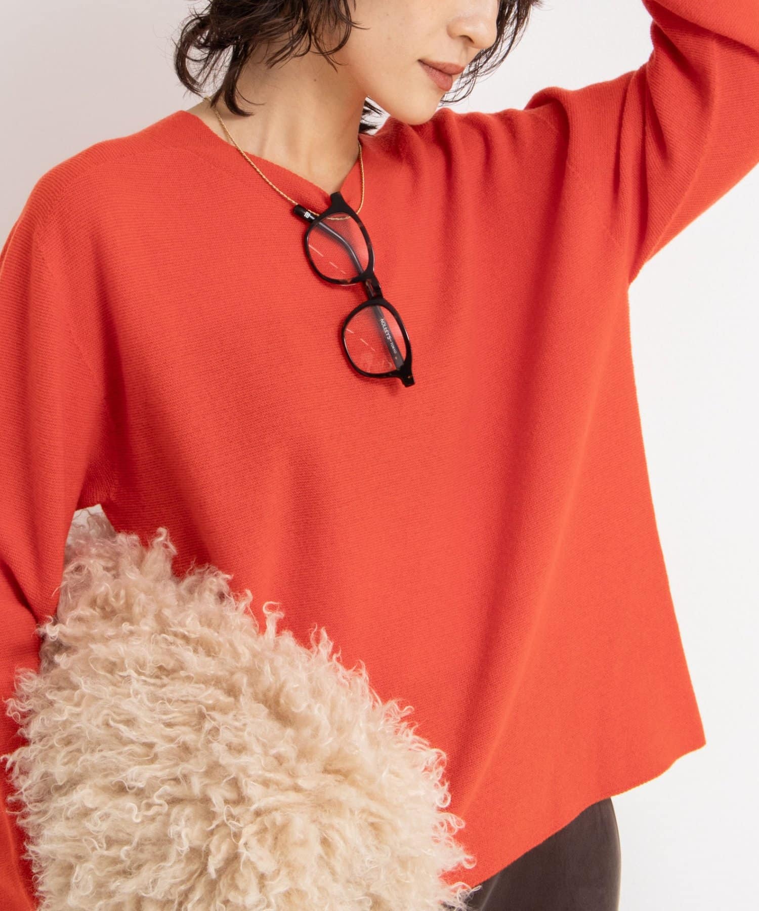 NOLLEY'S(ノーリーズ) 《手洗い可能》カールカールガータープルオーバー