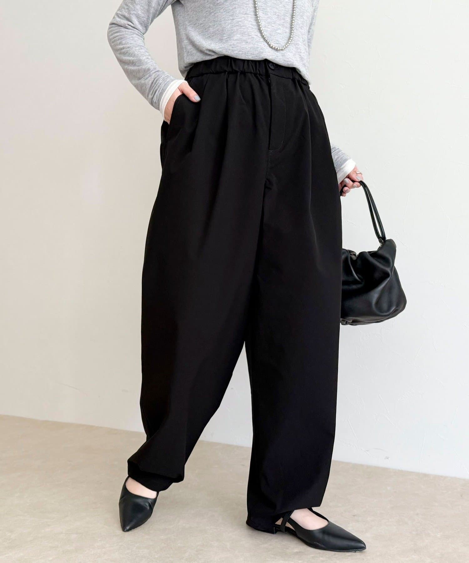 FREDY & GLOSTER(フレディ アンド グロスター) 2タックバレルパンツ