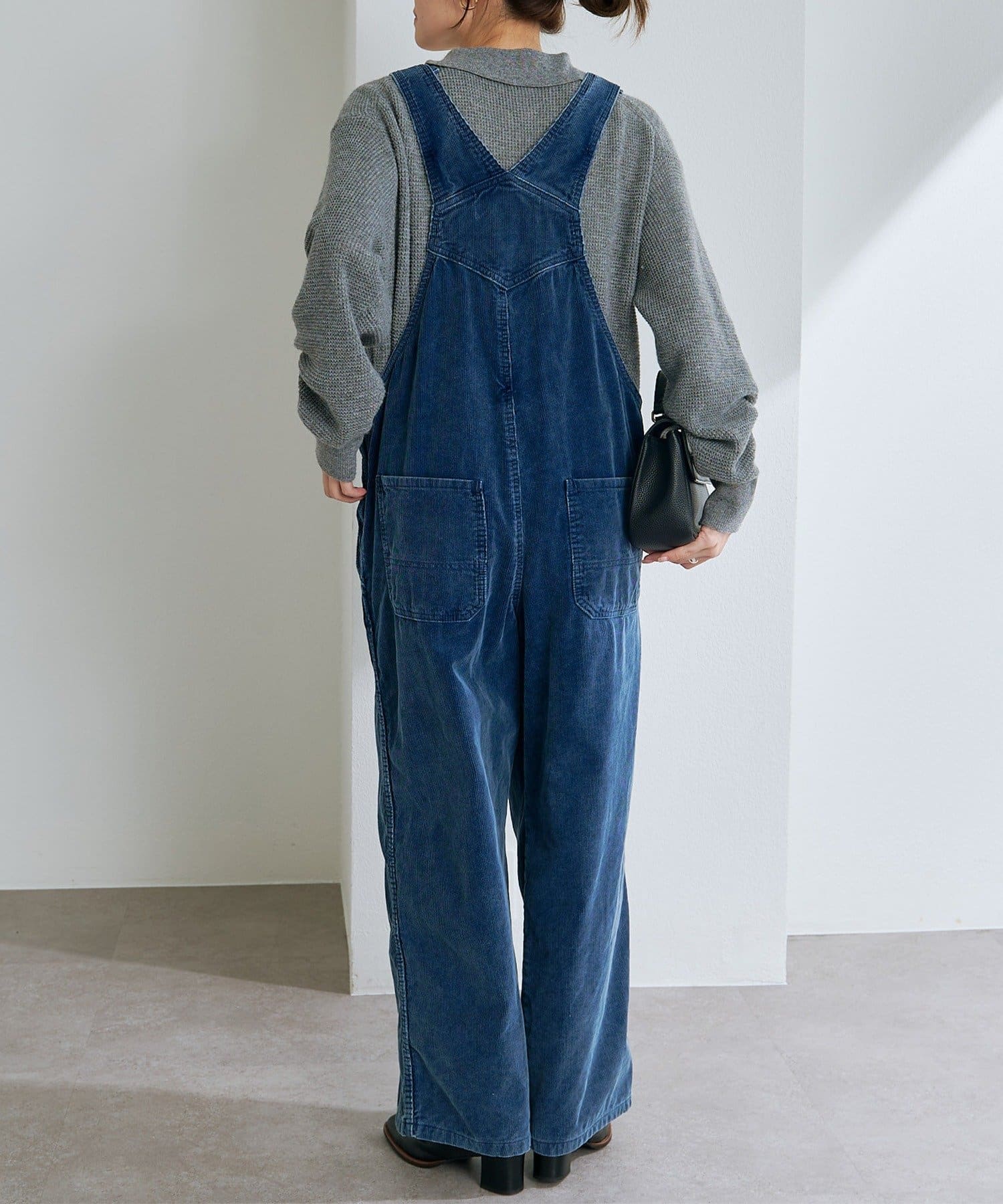 PUAL CE CIN(ピュアルセシン) コーデュロイサロペット