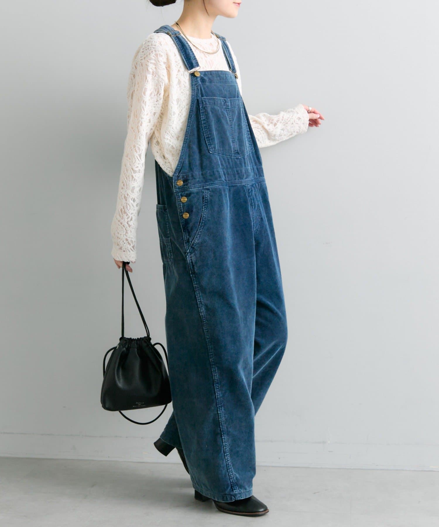 PUAL CE CIN(ピュアルセシン) コーデュロイサロペット