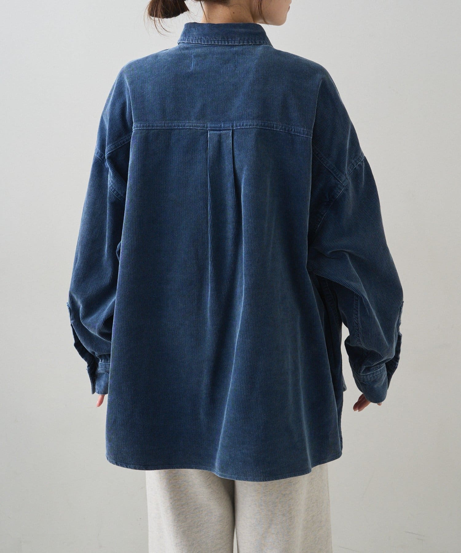 PUAL CE CIN(ピュアルセシン) コーデュロイCPOシャツ
