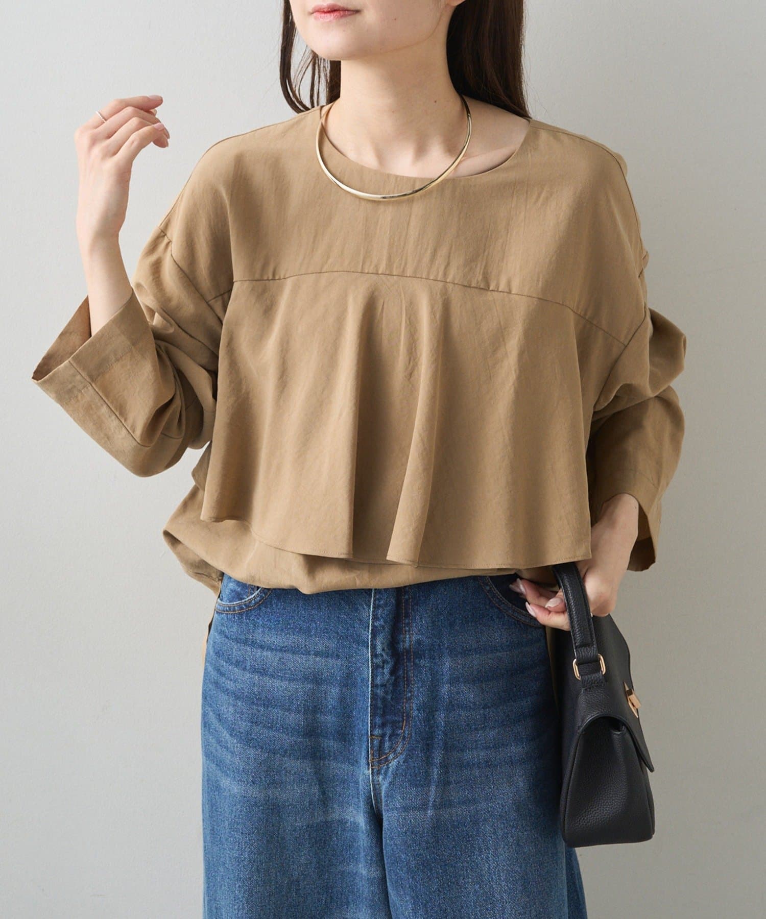 OLD CELINEラッフルブラウス 21241013090_7ac58a8742b9e6ca4d