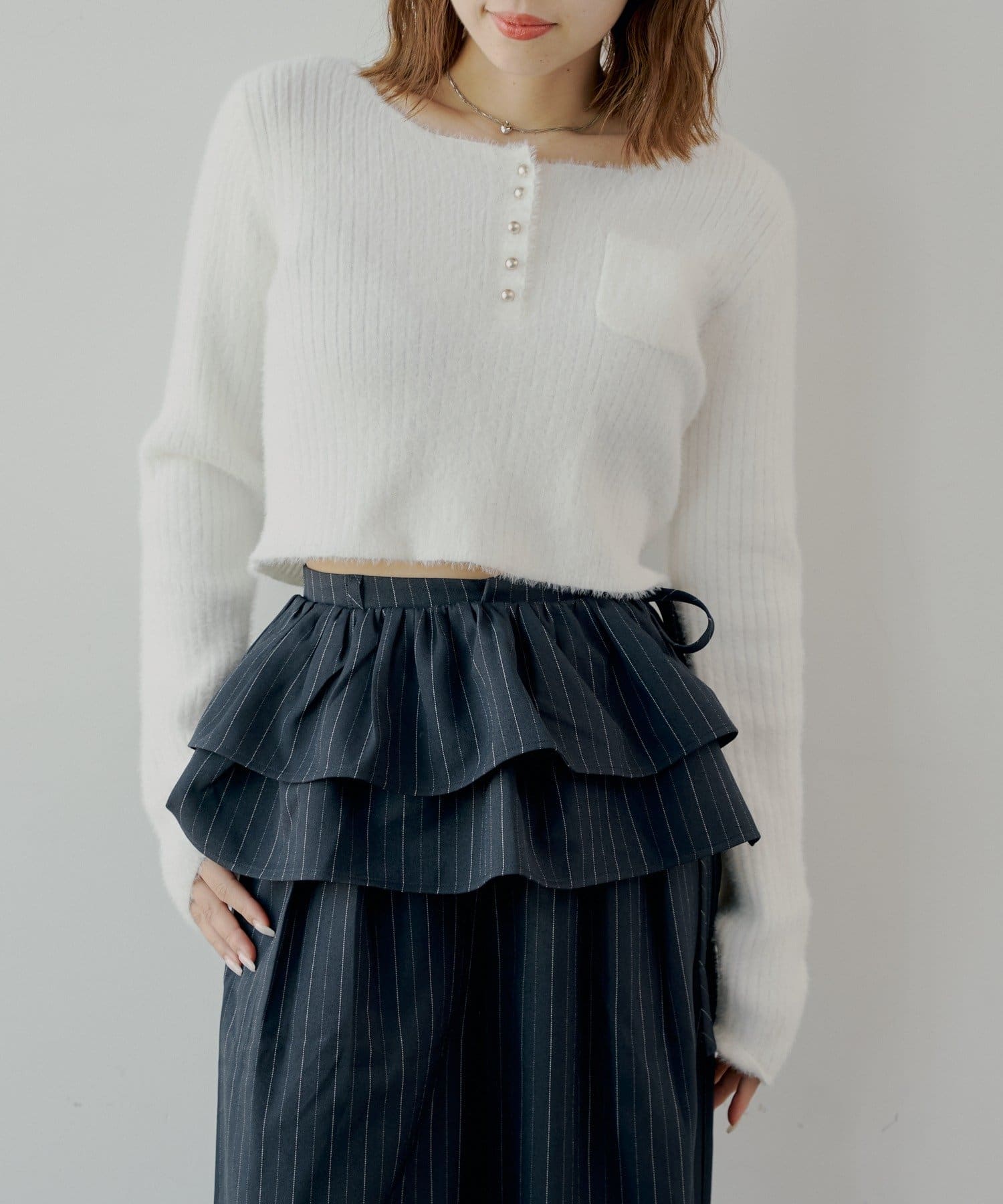 シャギーヘンリーニット | Chico(チコ)レディース | PAL CLOSET(パル