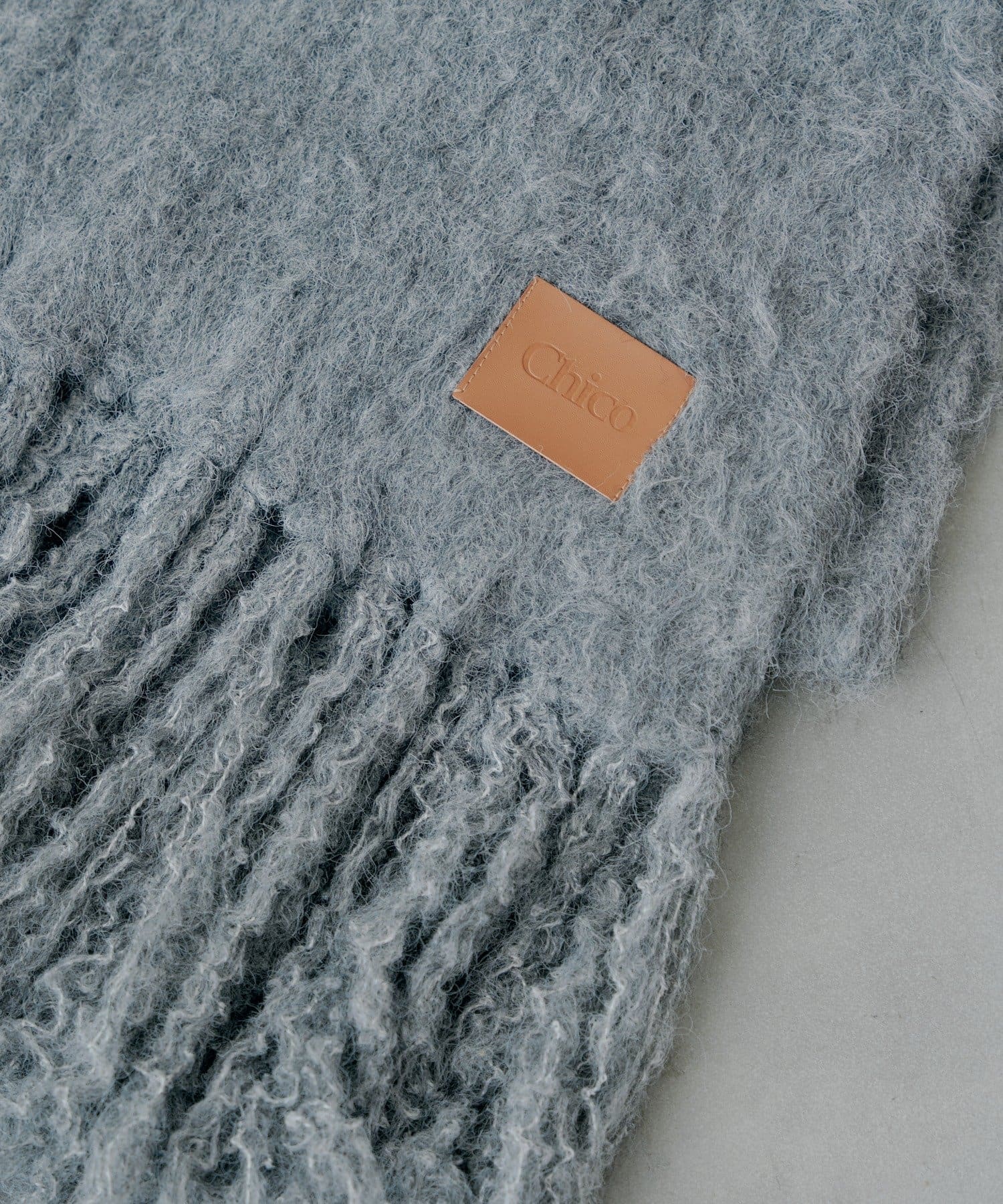 Chico(チコ) 【5色展開】シャギーフリンジマフラー