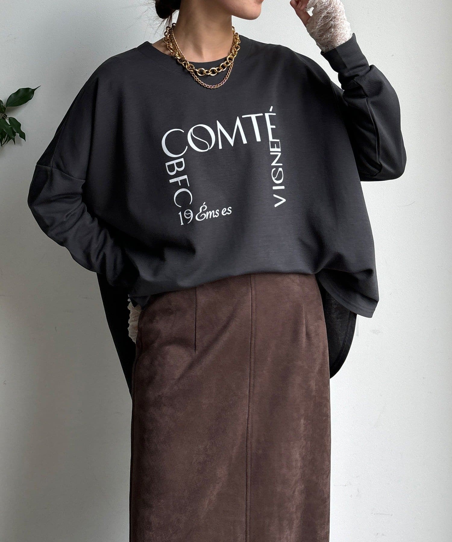 DOUDOU(ドゥドゥ) 【WEB限定】ポンチョロゴロンTEE