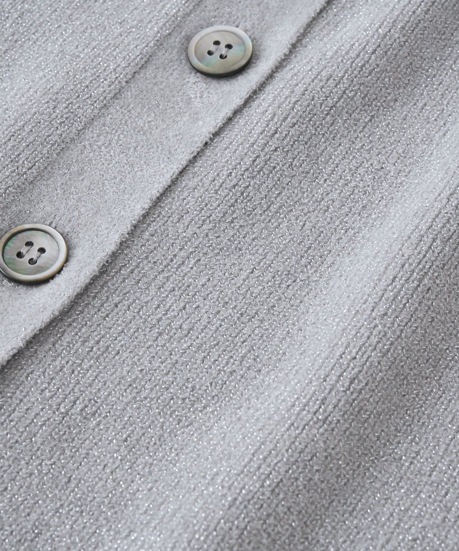 RIVE DROITE(リヴドロワ) 予約【好評につき新色追加】【上品な輝き】ラメモール2WAYカーデ