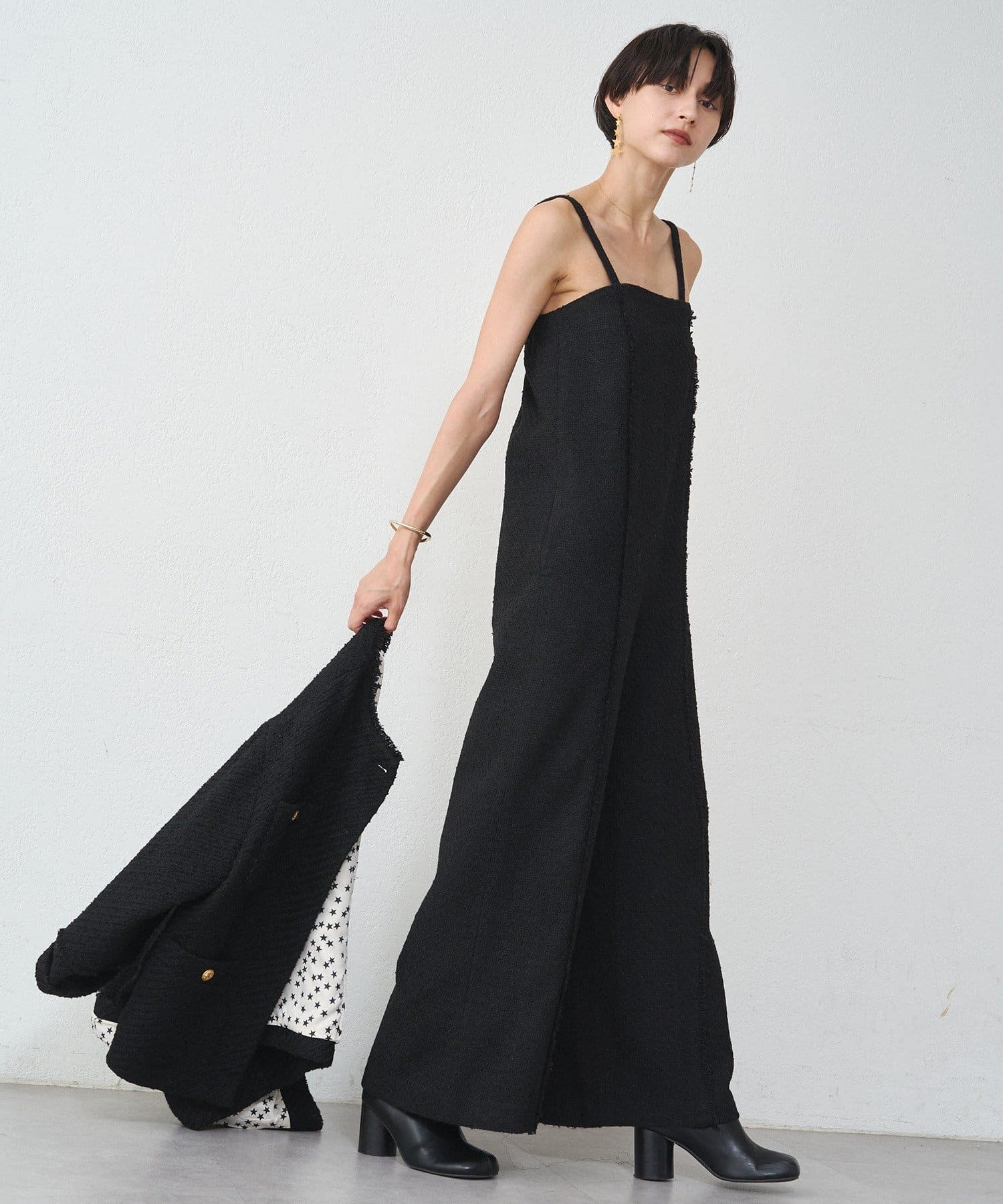 20周年限定】ツイードオールインワン | LOUNGEDRESS(ラウンジ