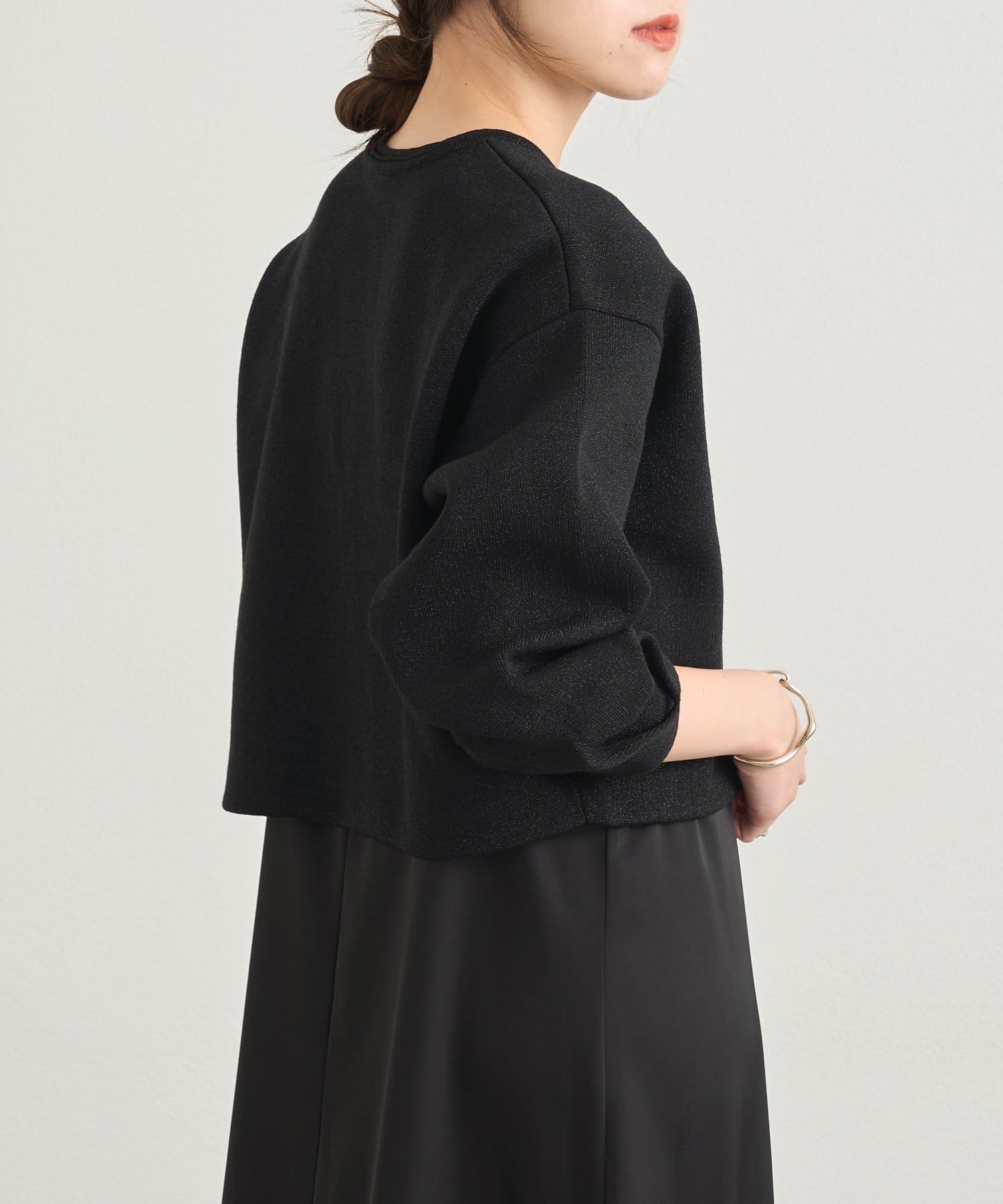 SHENERY(シーナリー) 【トレンドカラー「ブラウン」人気急上昇!】ラメニットカーディガン