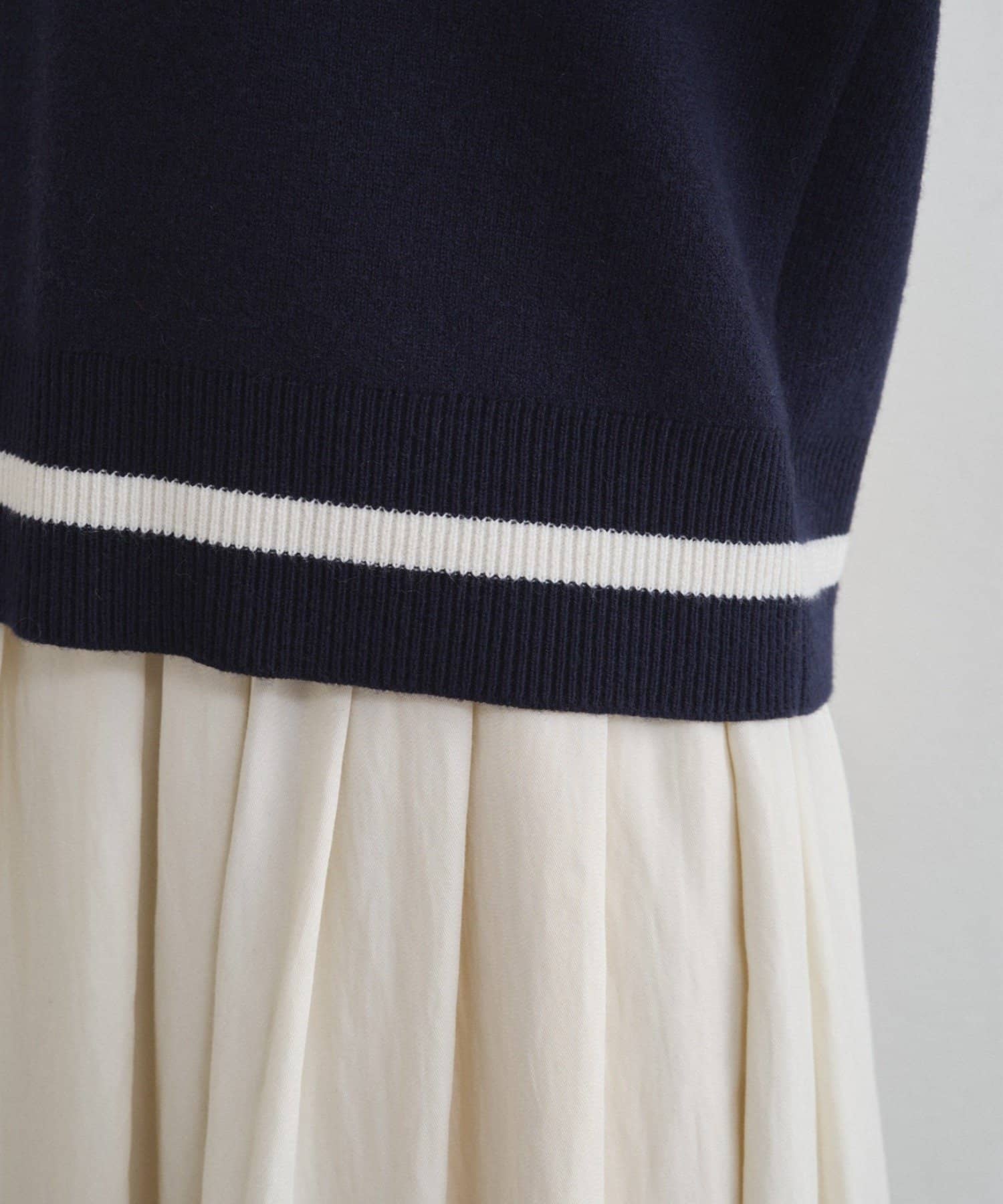 LOUNGEDRESS(ラウンジドレス) チルデンショートニット