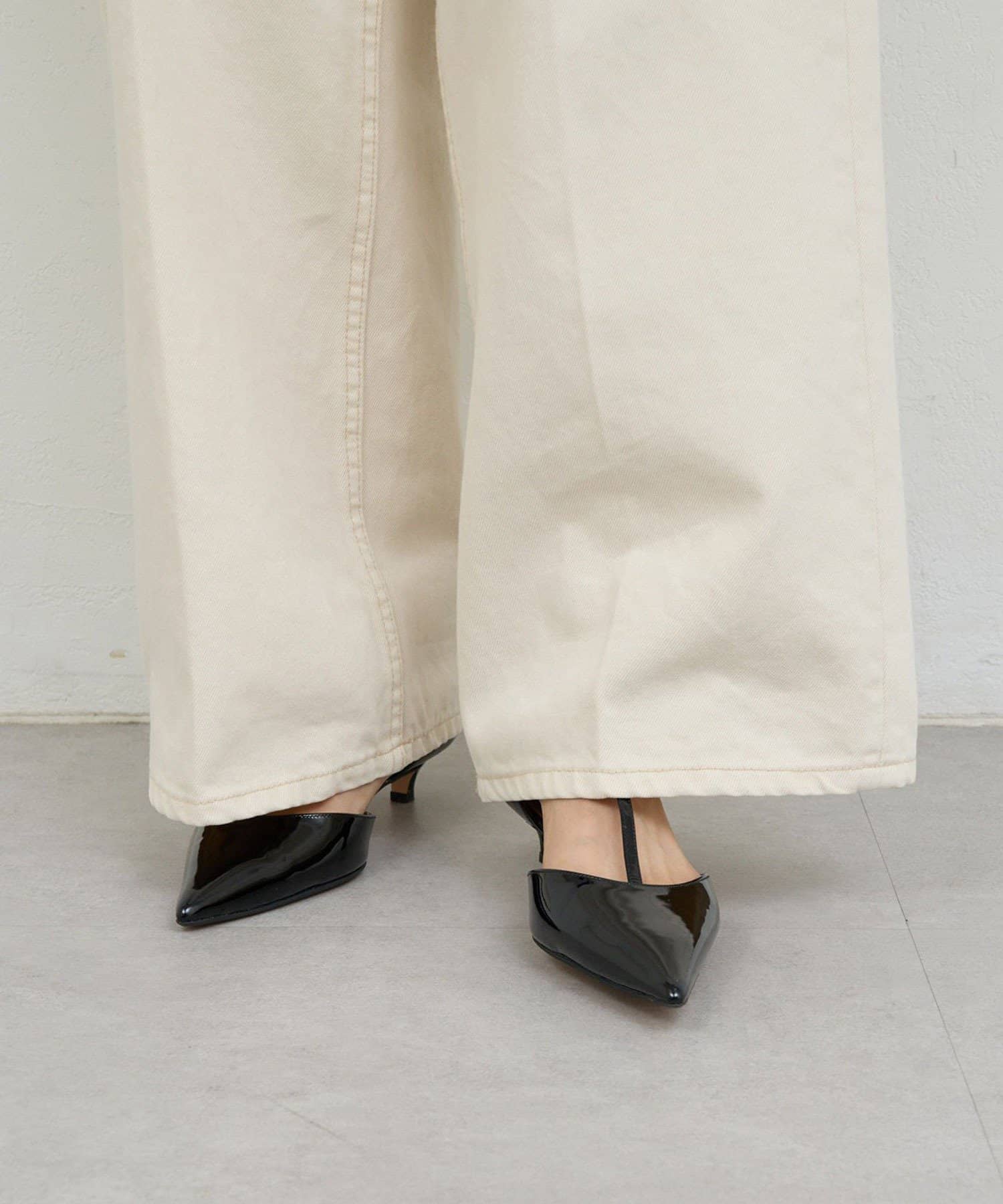 GALLARDAGALANTE(ガリャルダガランテ) 【オケージョン対応】【2.718】Tストラップパンプス