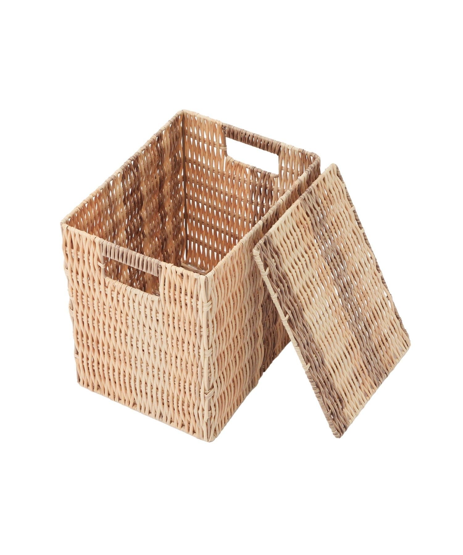 salut!(サリュ) 《WEB限定再入荷》PPフタ付き収納バスケットハーフ