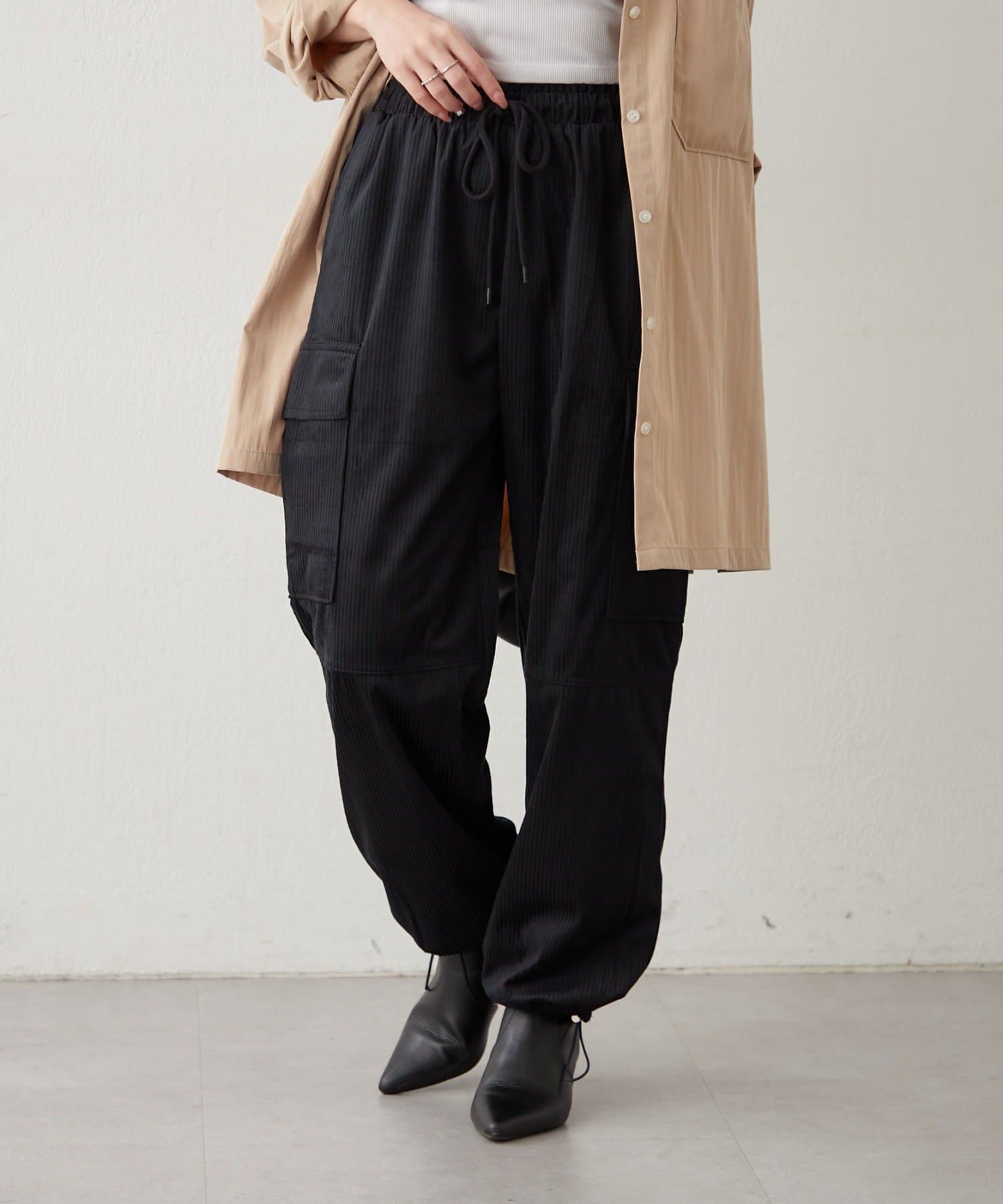 NICE CLAUP / OLIVE des OLIVE OUTLET(ナイスクラップ  / オリーブ デ オリーブ アウトレット) 【RMAF】コールカーゴパンツ