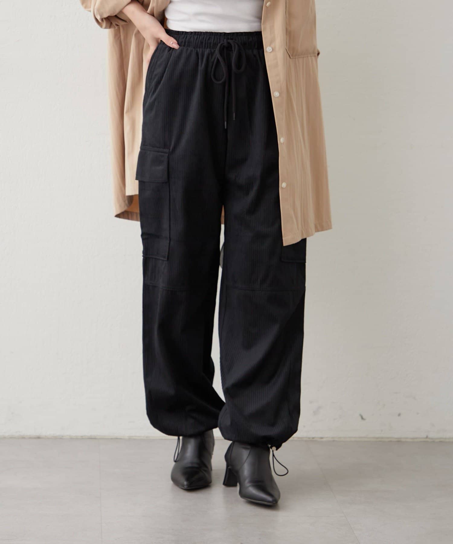 NICE CLAUP / OLIVE des OLIVE OUTLET(ナイスクラップ  / オリーブ デ オリーブ アウトレット) 【RMAF】コールカーゴパンツ