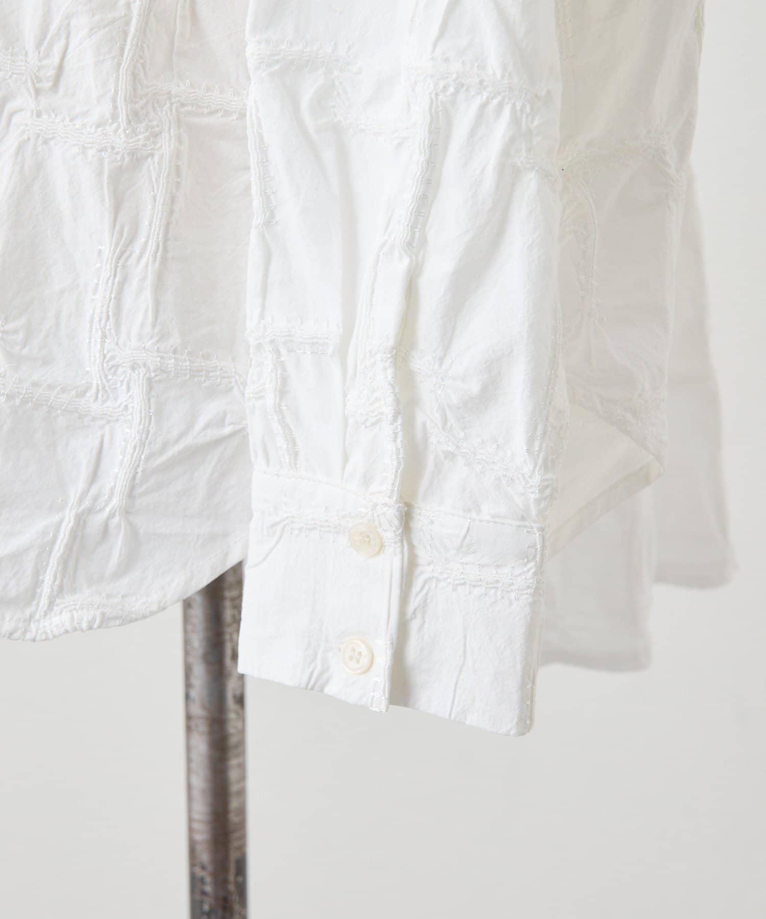 ear PAPILLONNER(イア パピヨネ) ブロックブラウス【SUM1 STYLE(スミスタイル)】