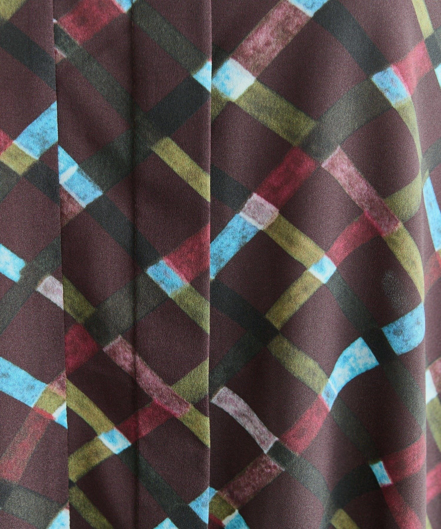 ear PAPILLONNER(イア パピヨネ) 《オケージョン/1枚で決まる/総柄》襟付きプリーツワンピース【SUM1 STYLE(スミスタイル)】