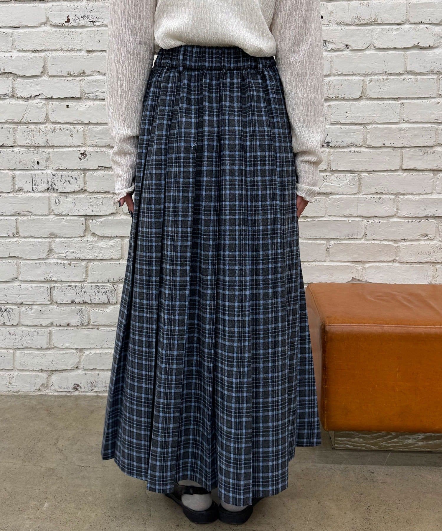 CIAOPANIC(チャオパニック) 【２サイズ展開】チェックプリーツスカート