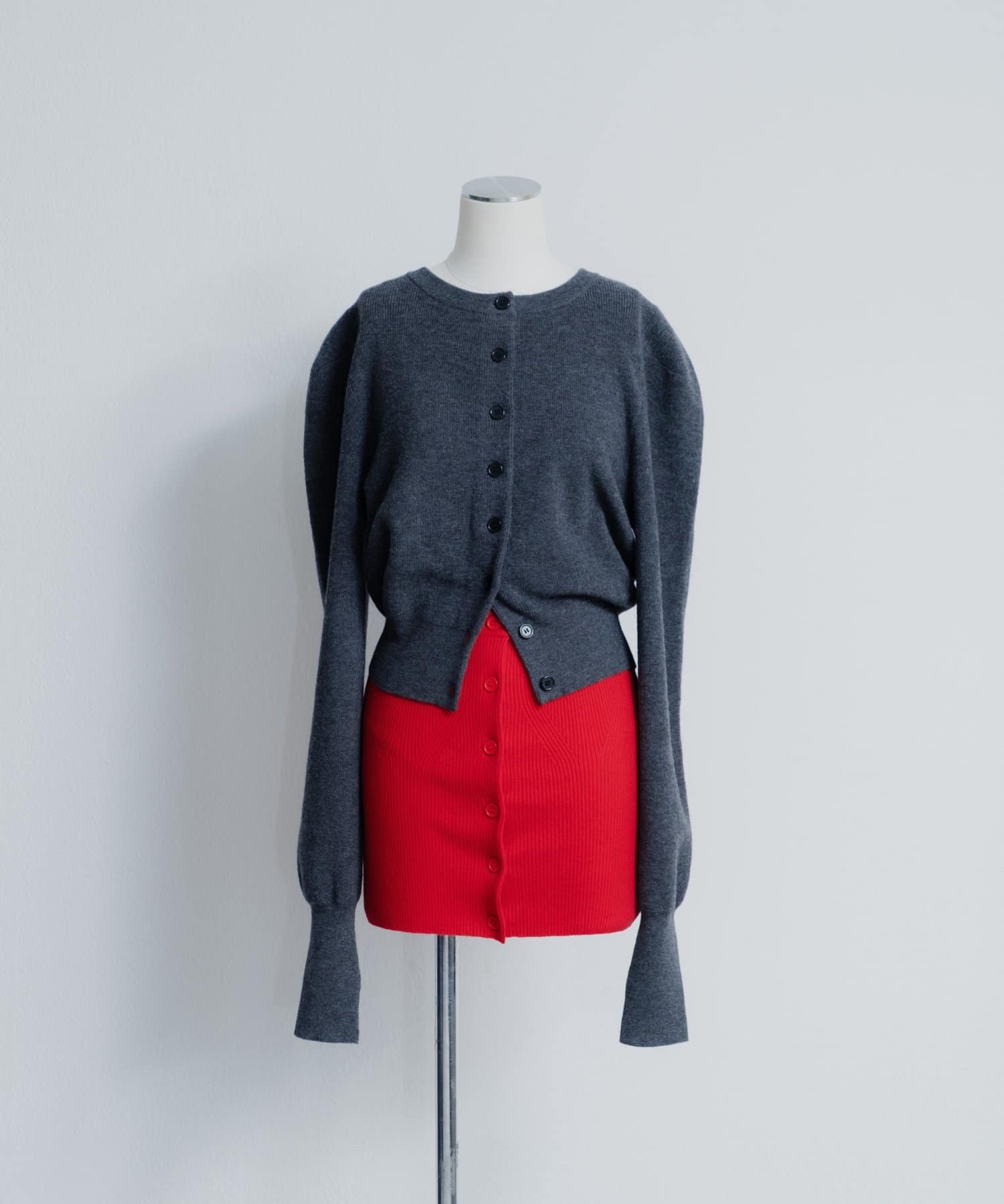 Pasterip(パセリ) 【Layering set】Cardigan with bustier