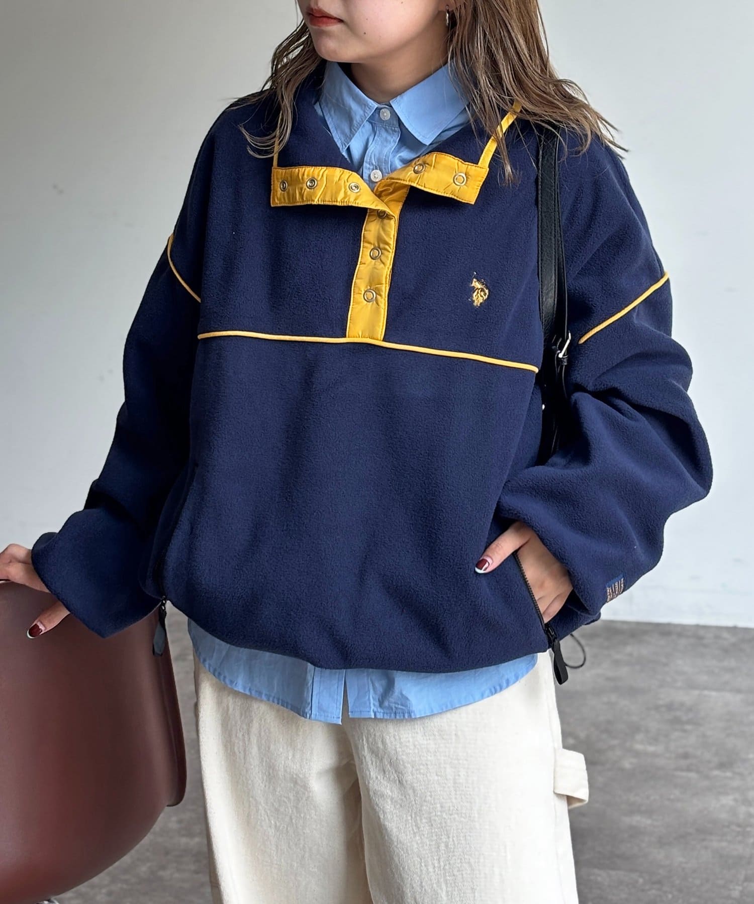 CPCM(シーピーシーエム) 【U.S. POLO ASSN.】フリースプルオーバー