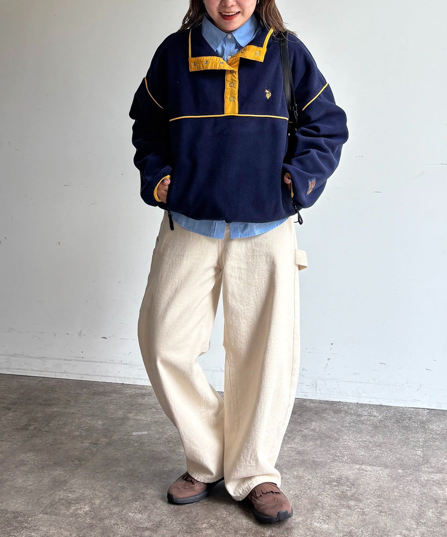 CPCM(シーピーシーエム) 【U.S. POLO ASSN.】フリースプルオーバー