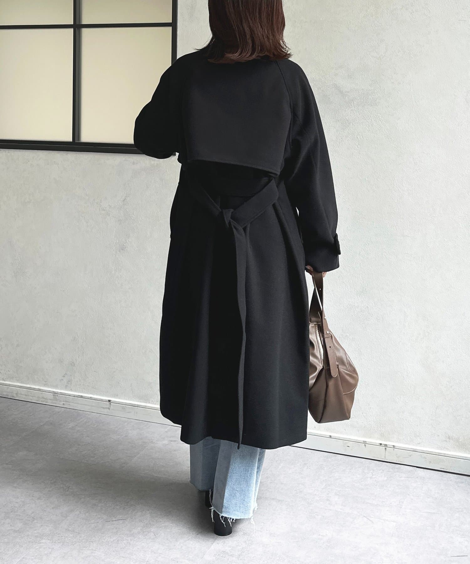 Thevon.(ゼヴォン) スタンドカラーロングコート