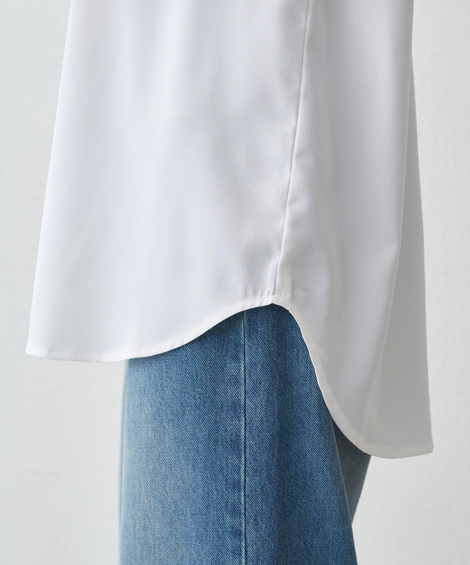 LOUNGEDRESS(ラウンジドレス) サテンロンTブラウス
