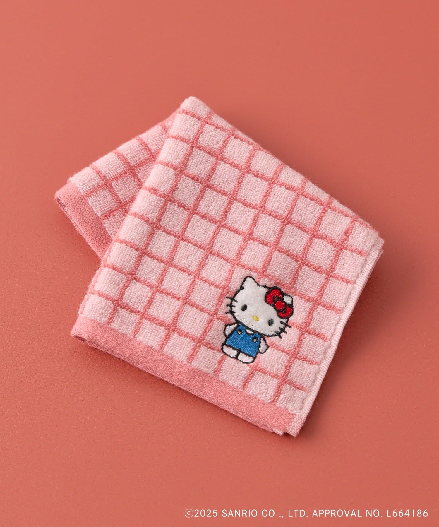 BIRTHDAY BAR(バースデイバー) 【Sanrio characters】刺繍チェックタオルハンカチ