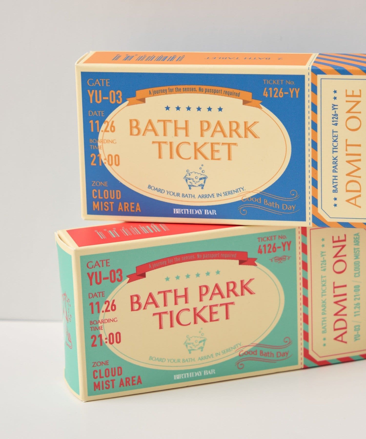 BIRTHDAY BAR(バースデイバー) BATH PARK TICEKET  BATH TABLET