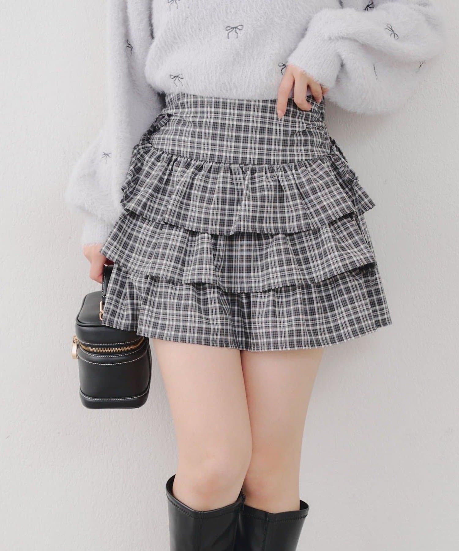 NICE CLAUP / OLIVE des OLIVE OUTLET(ナイスクラップ  / オリーブ デ オリーブ アウトレット) ドロストティアードSK