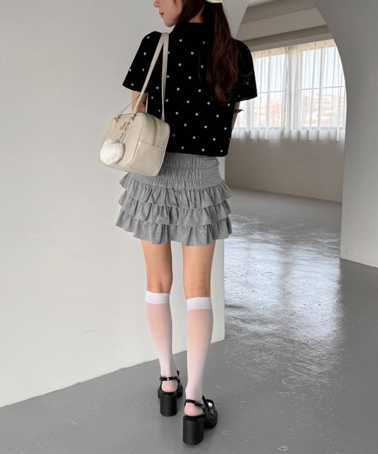 NICE CLAUP / OLIVE des OLIVE OUTLET(ナイスクラップ  / オリーブ デ オリーブ アウトレット) 【one after another】バックベルトローファー