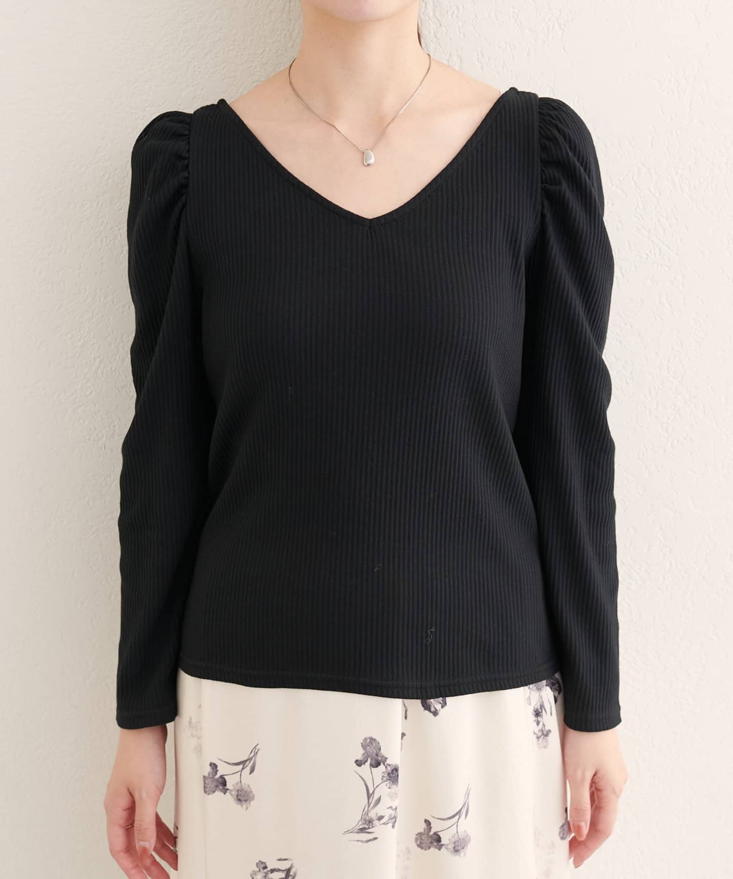natural couture(ナチュラルクチュール) 【WEB限定】テレコ２WAYプリンセスＴ