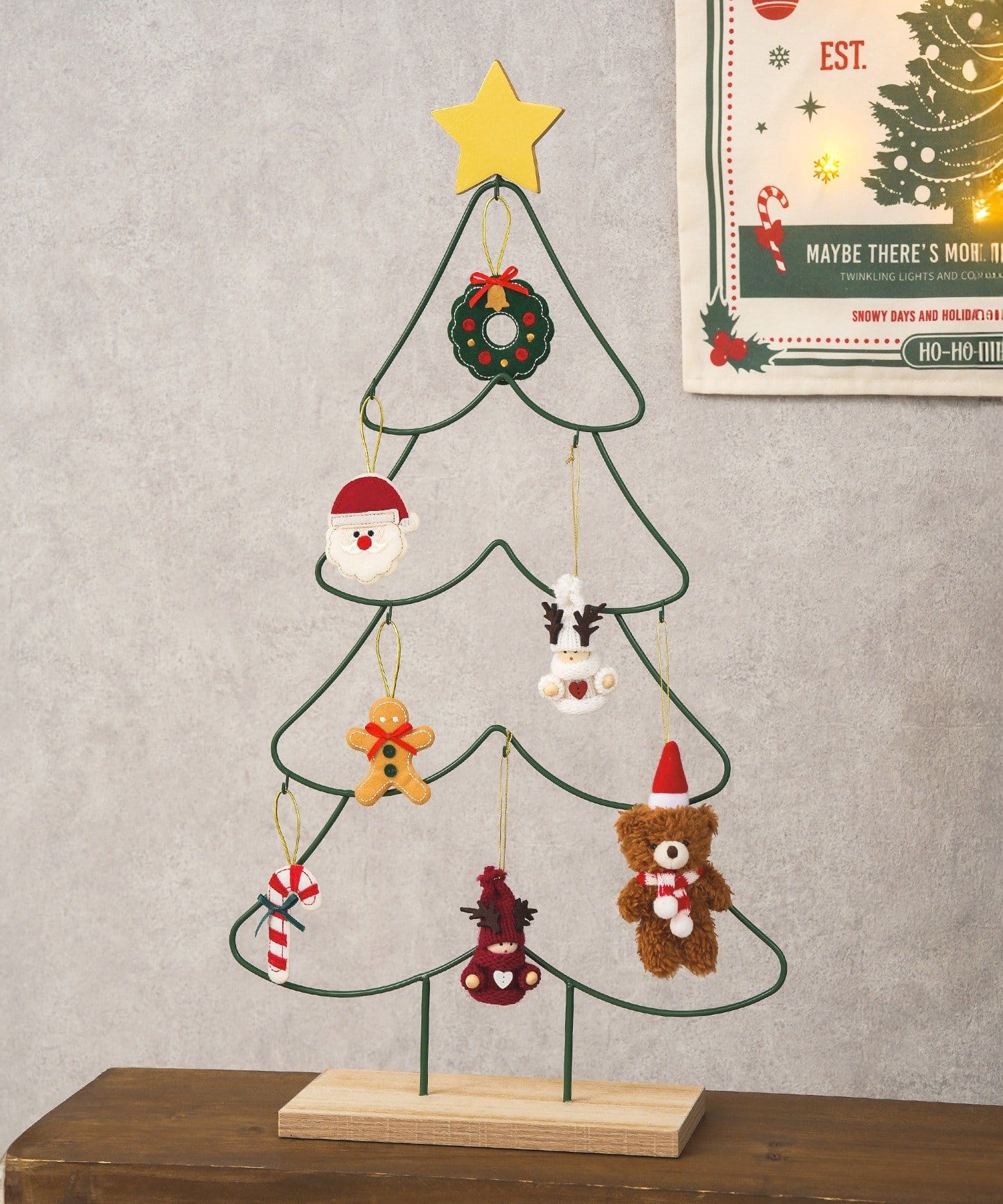 3COINS(スリーコインズ) ワイヤーツリー／クリスマス