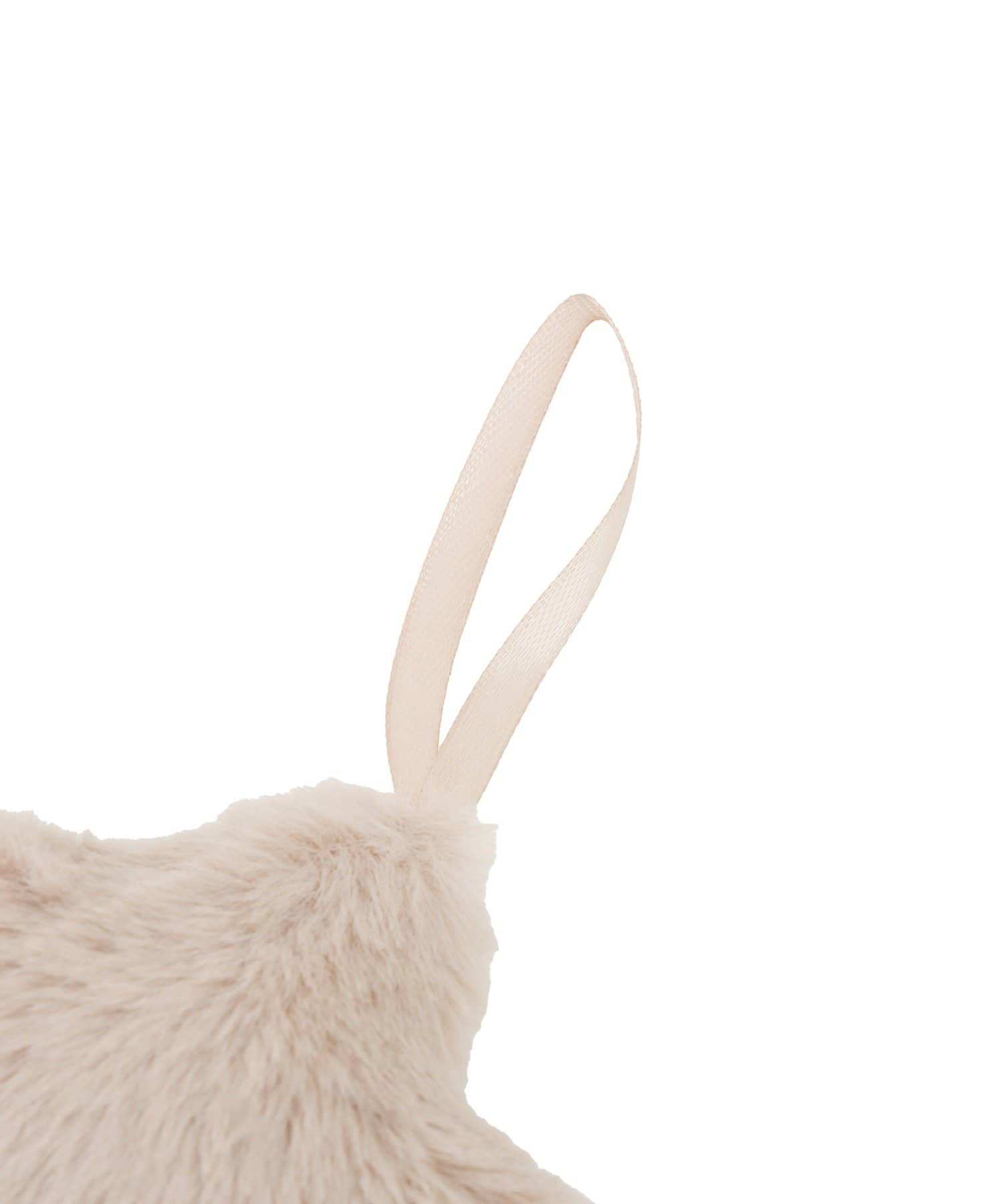 3COINS(スリーコインズ) ファーオーナメント2個セット／クリスマス