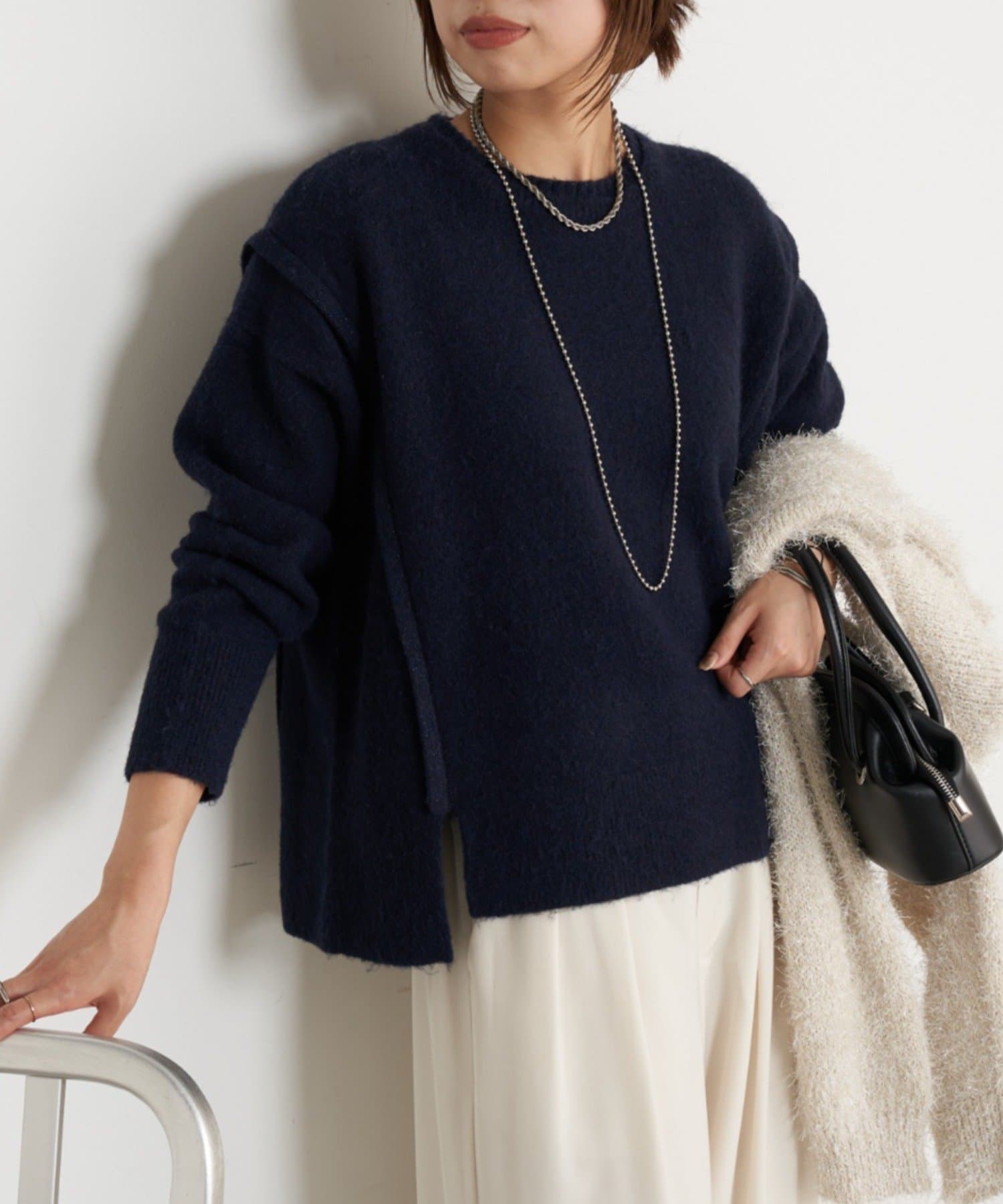 Jena　espace merveilleux(ジェナ　エスパスメルヴェイユ) ビッグ変形ニット