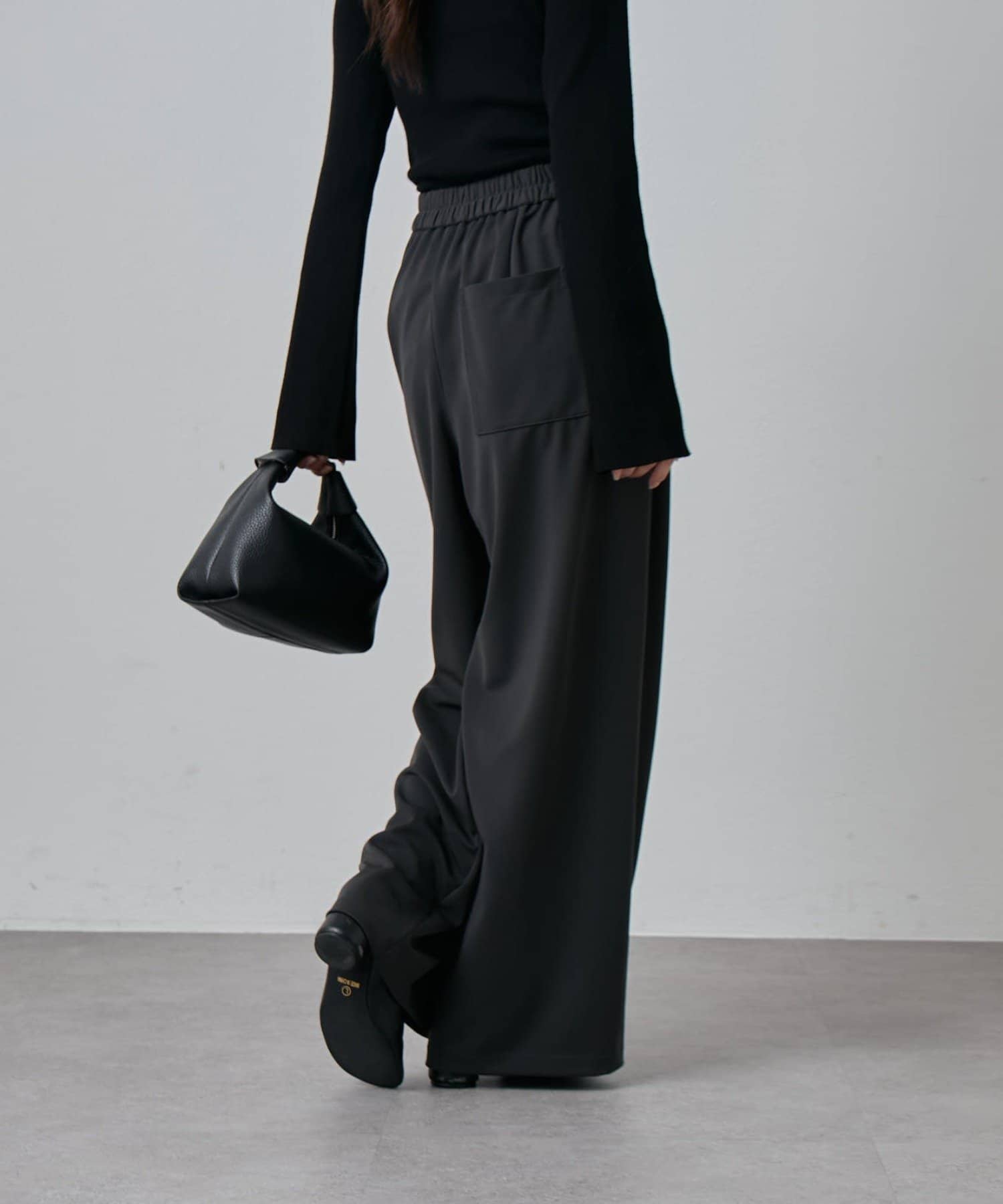 Lui's(ルイス) ポンチ2タックワイドパンツ