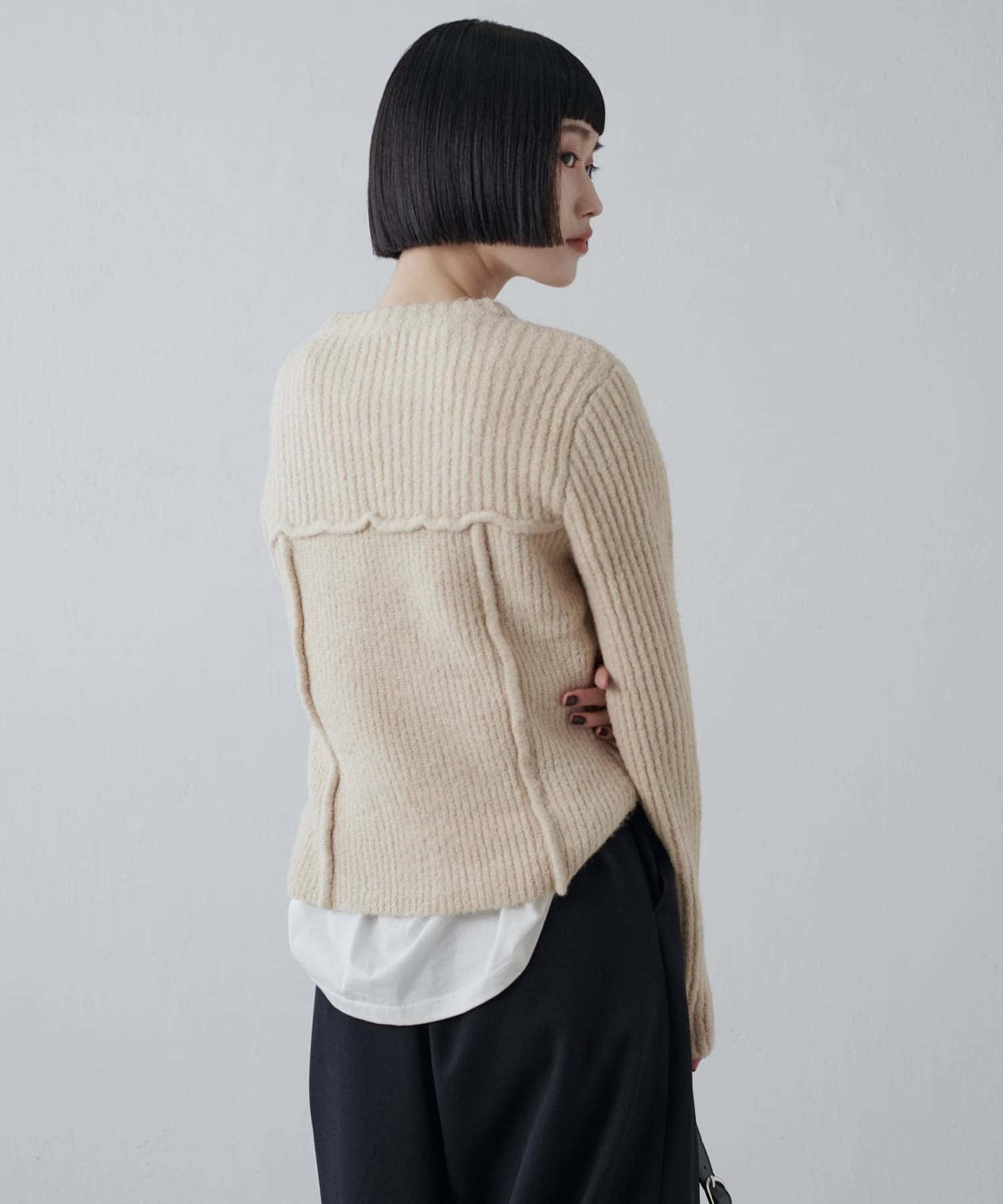 Lui's(ルイス) ビスチェ風ニットプルオーバー