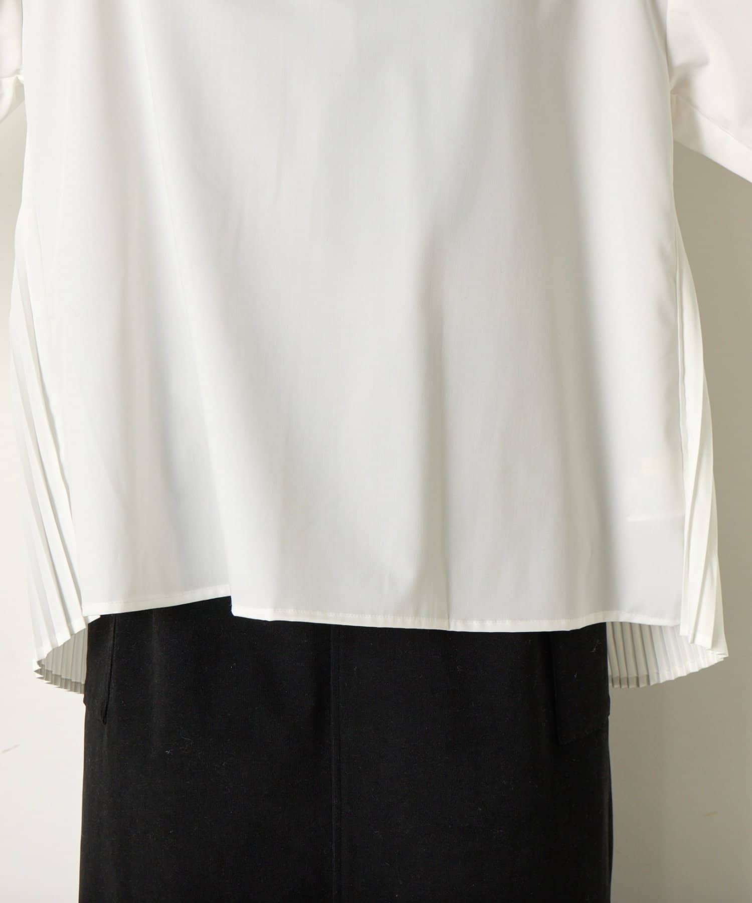 Jena　espace merveilleux(ジェナ　エスパスメルヴェイユ) ツイード風ベストセットブラウス