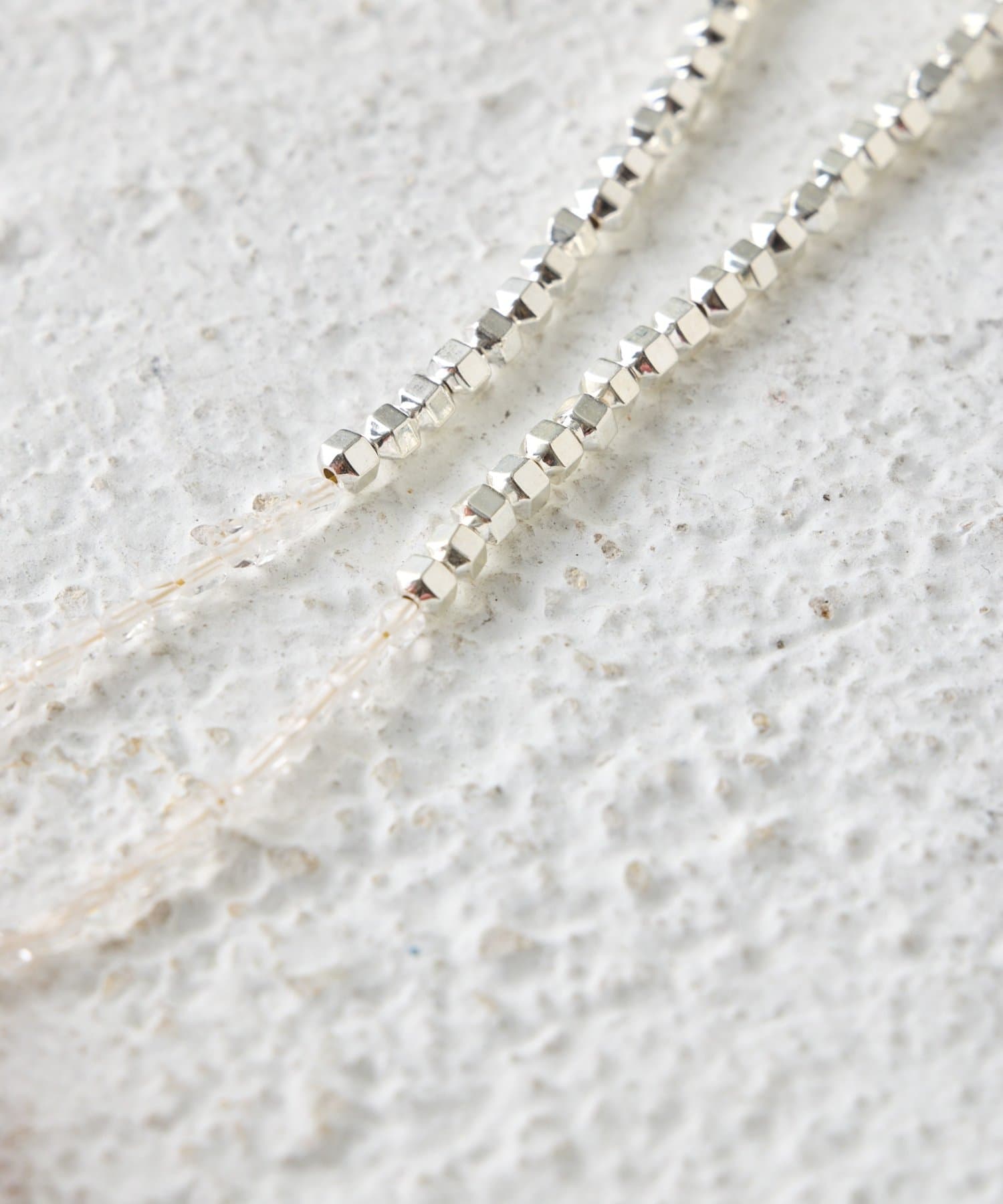 Jena　espace merveilleux(ジェナ　エスパスメルヴェイユ) ミックスクオーツネックレス