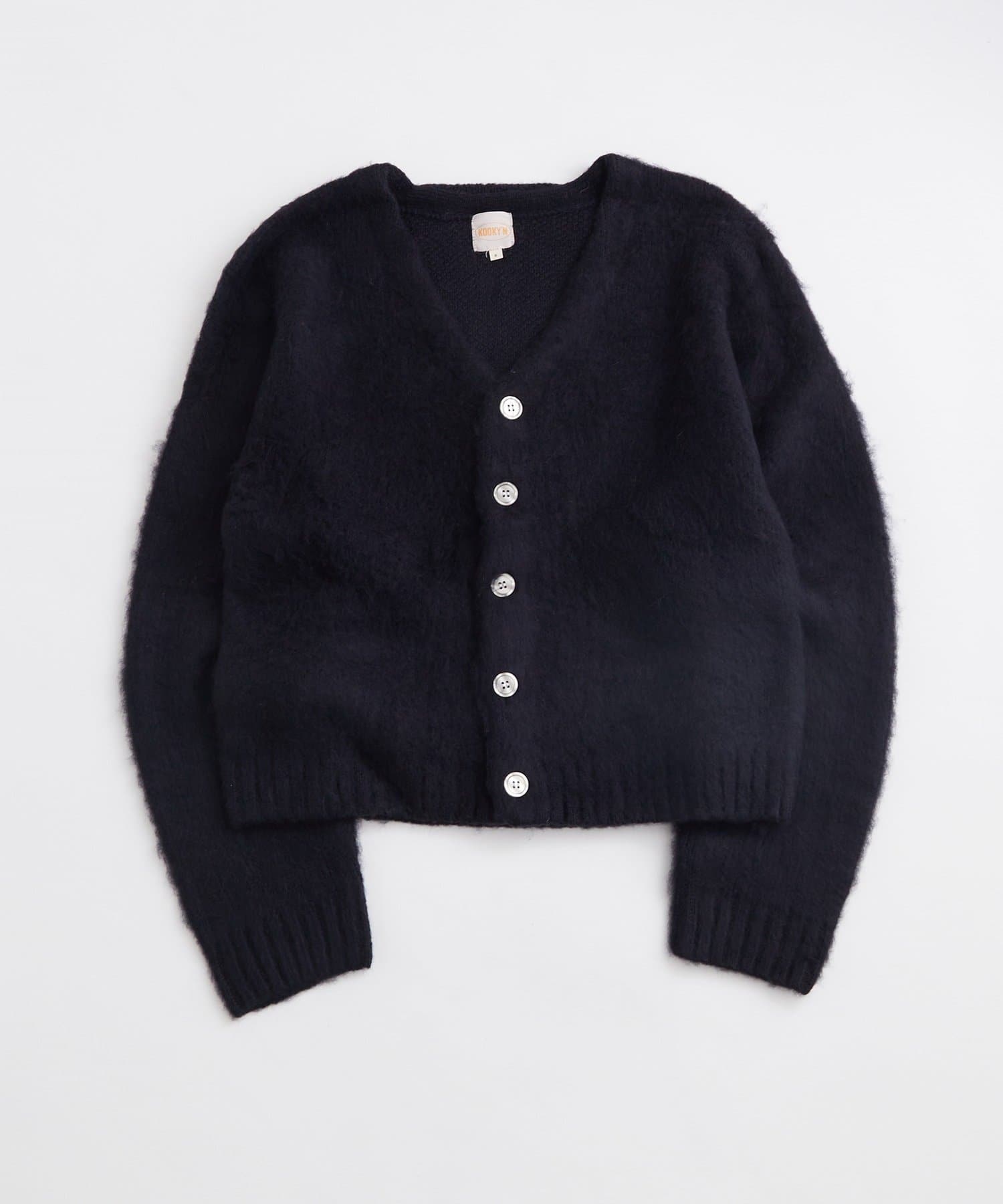 WHO’S WHO gallery(フーズフーギャラリー) KOOKYNモヘアライクカーディガン(無地/カモ柄)