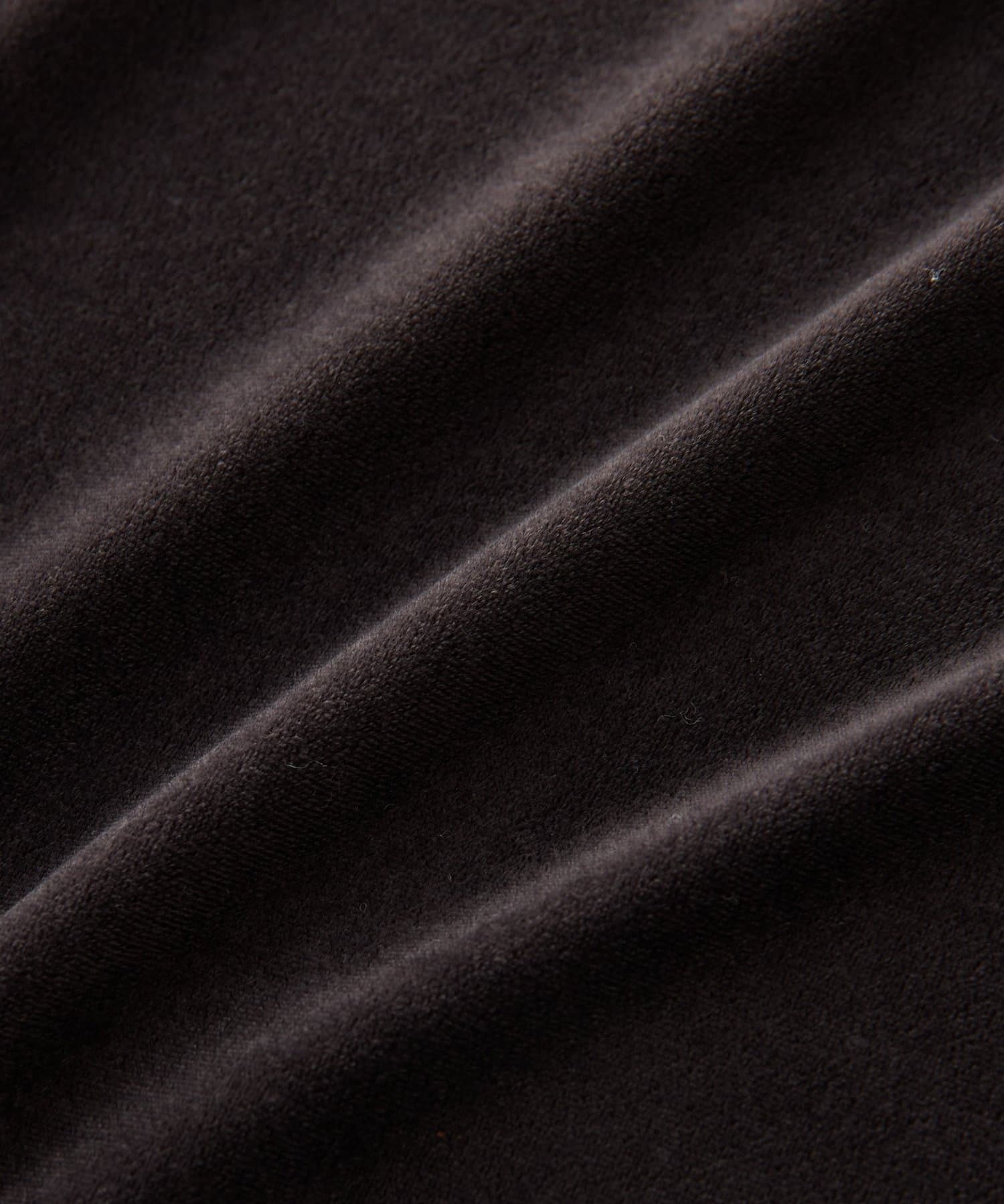 un dix cors(アンディコール) 《楽な履き心地》シアーベロアイージパンツ