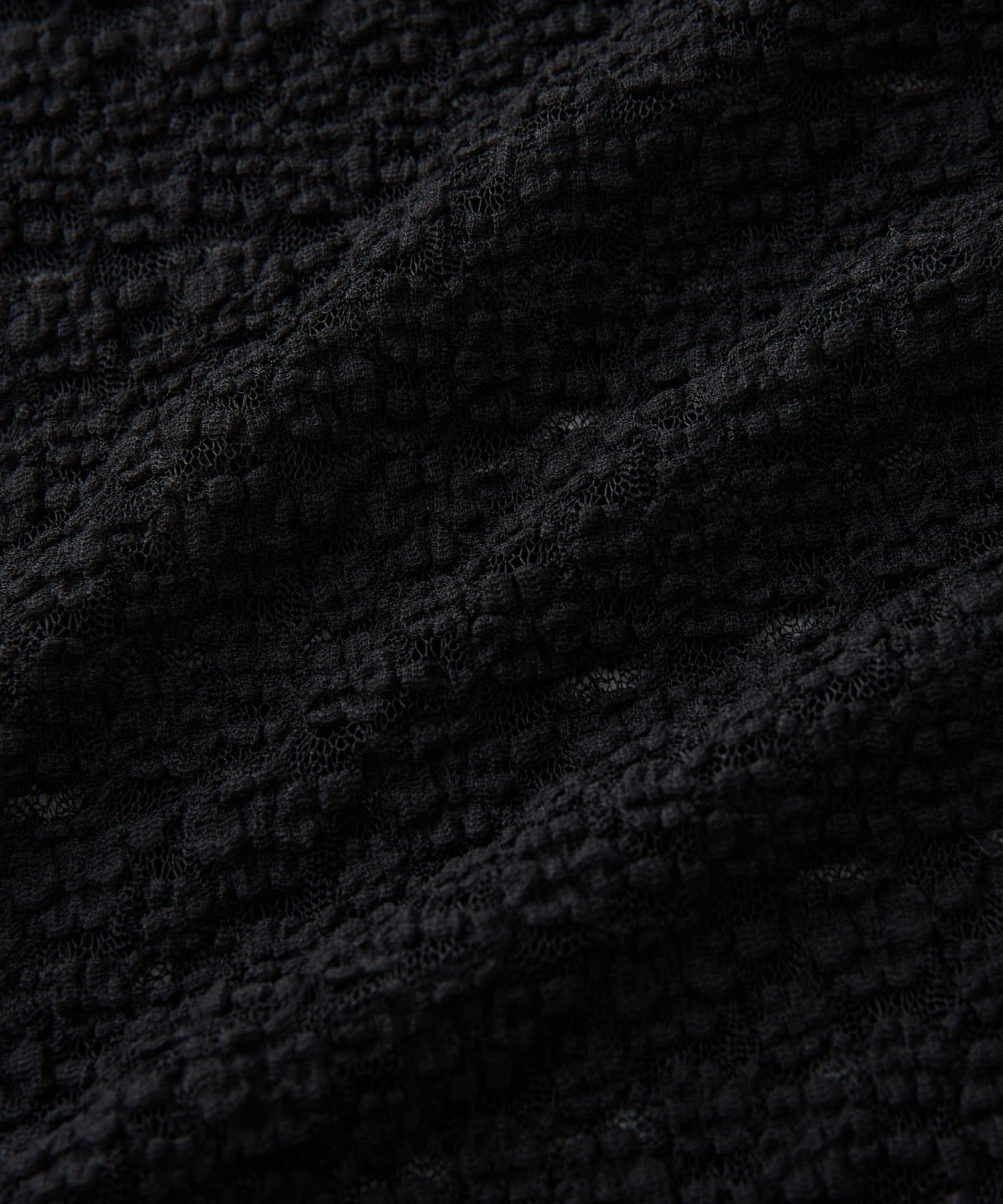 un dix cors(アンディコール) 《大人可愛い◎》ストレッチレースハイネックプルオーバー