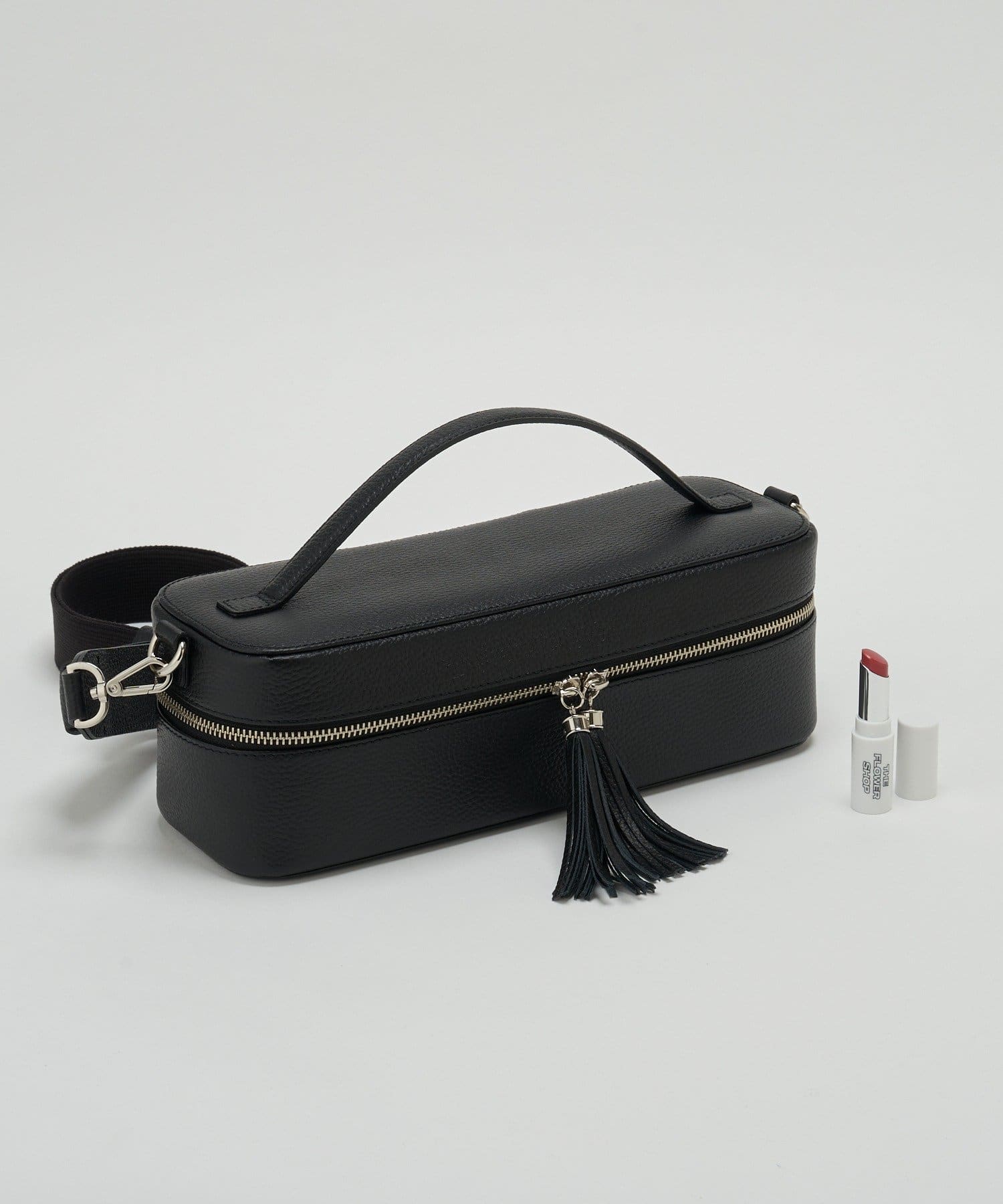 russet(ラシット) レザー2WAYバニティバッグ リップセット