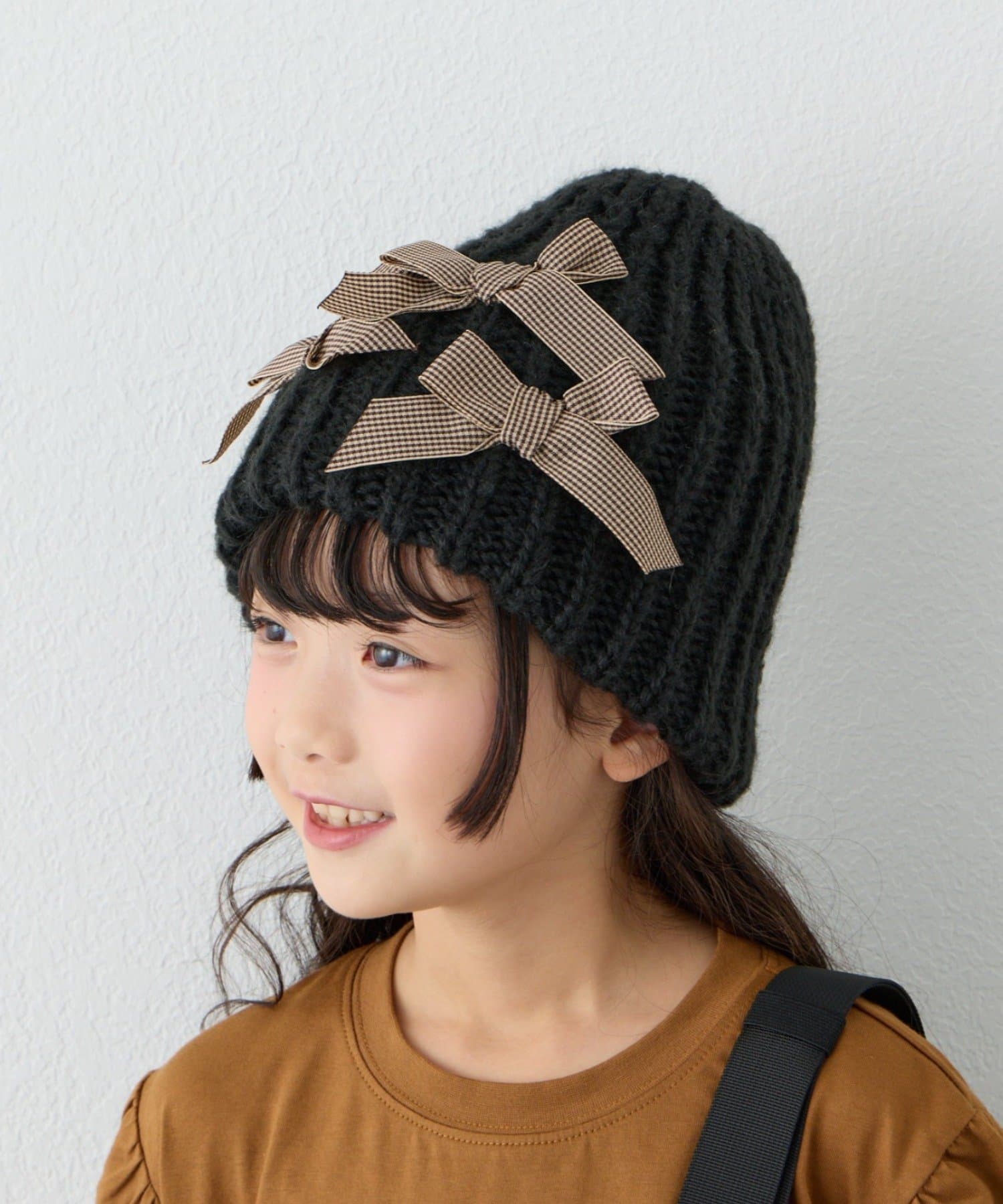 CIAOPANIC TYPY(チャオパニックティピー) 【KIDS】リボンニット帽