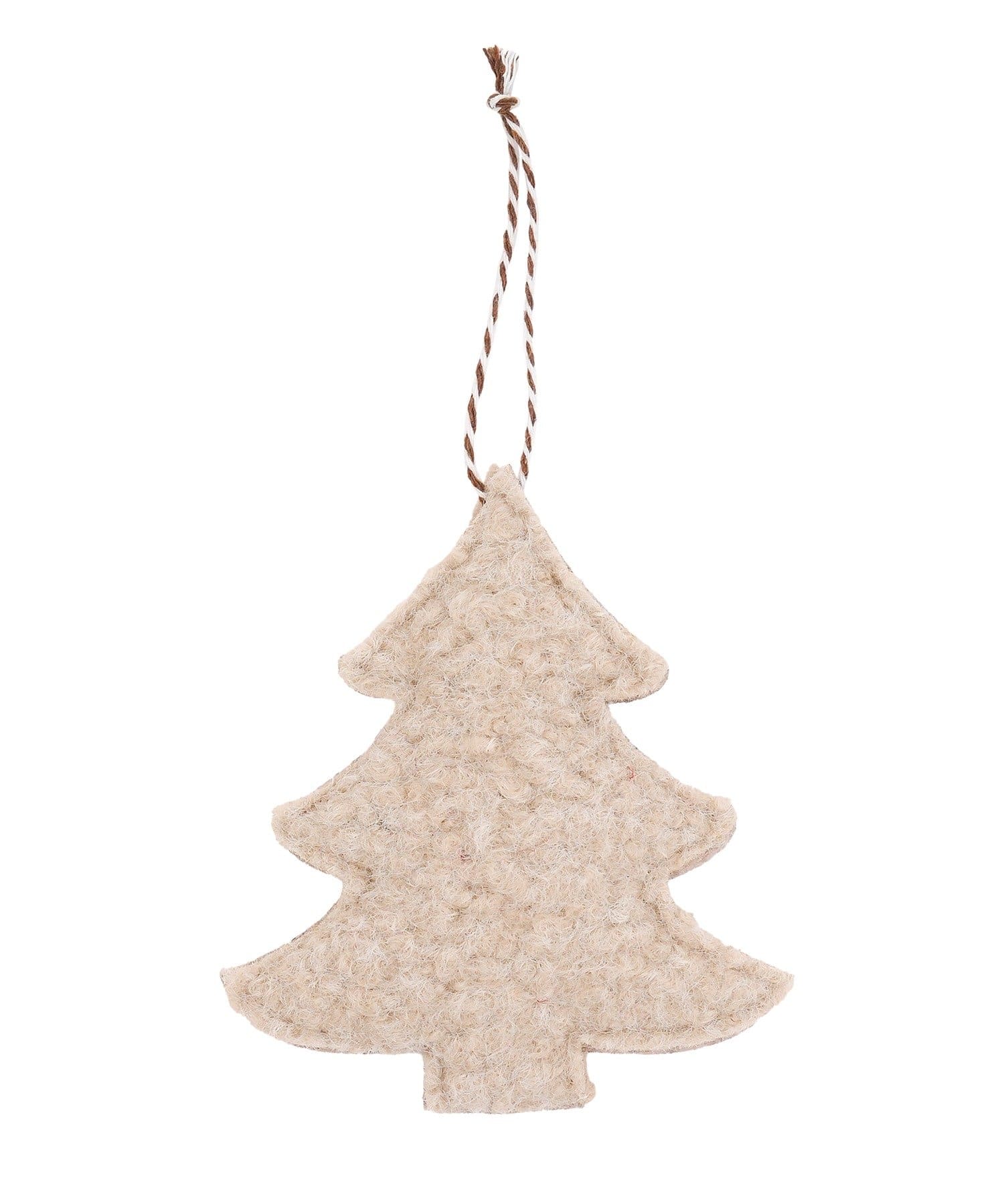 salut!(サリュ) フェルト刺繍ツリーオーナメント／ナチュラルクリスマス