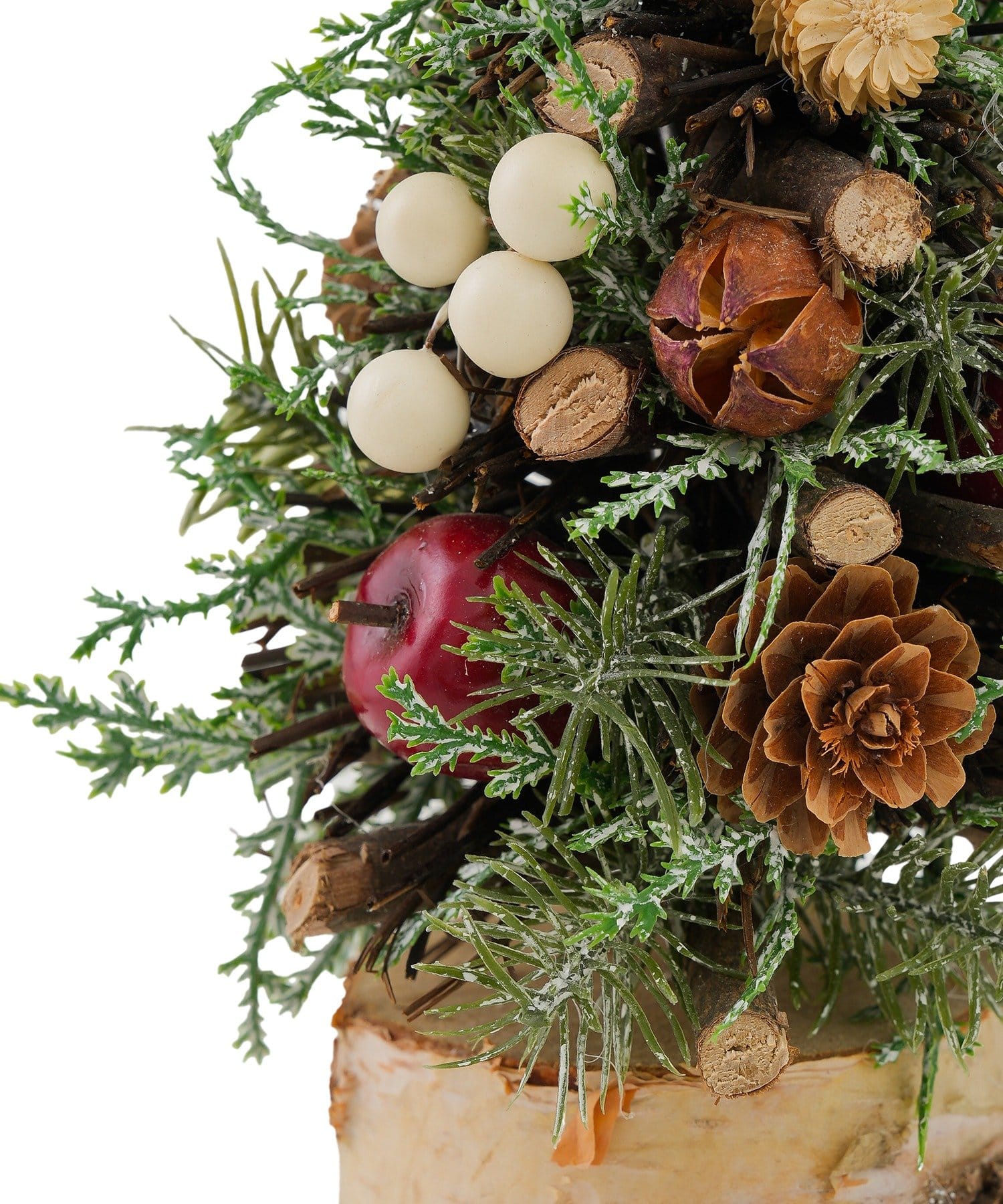 salut!(サリュ) リンゴの実のミニツリー／クリスマス