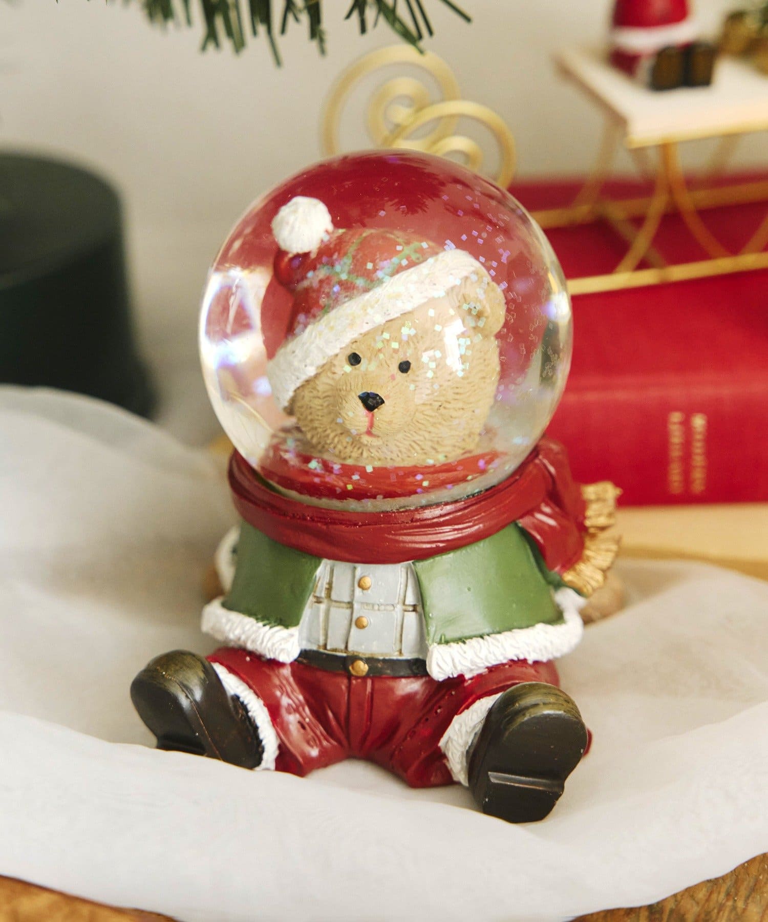 salut!(サリュ) レジンベアスノードーム／クリスマス