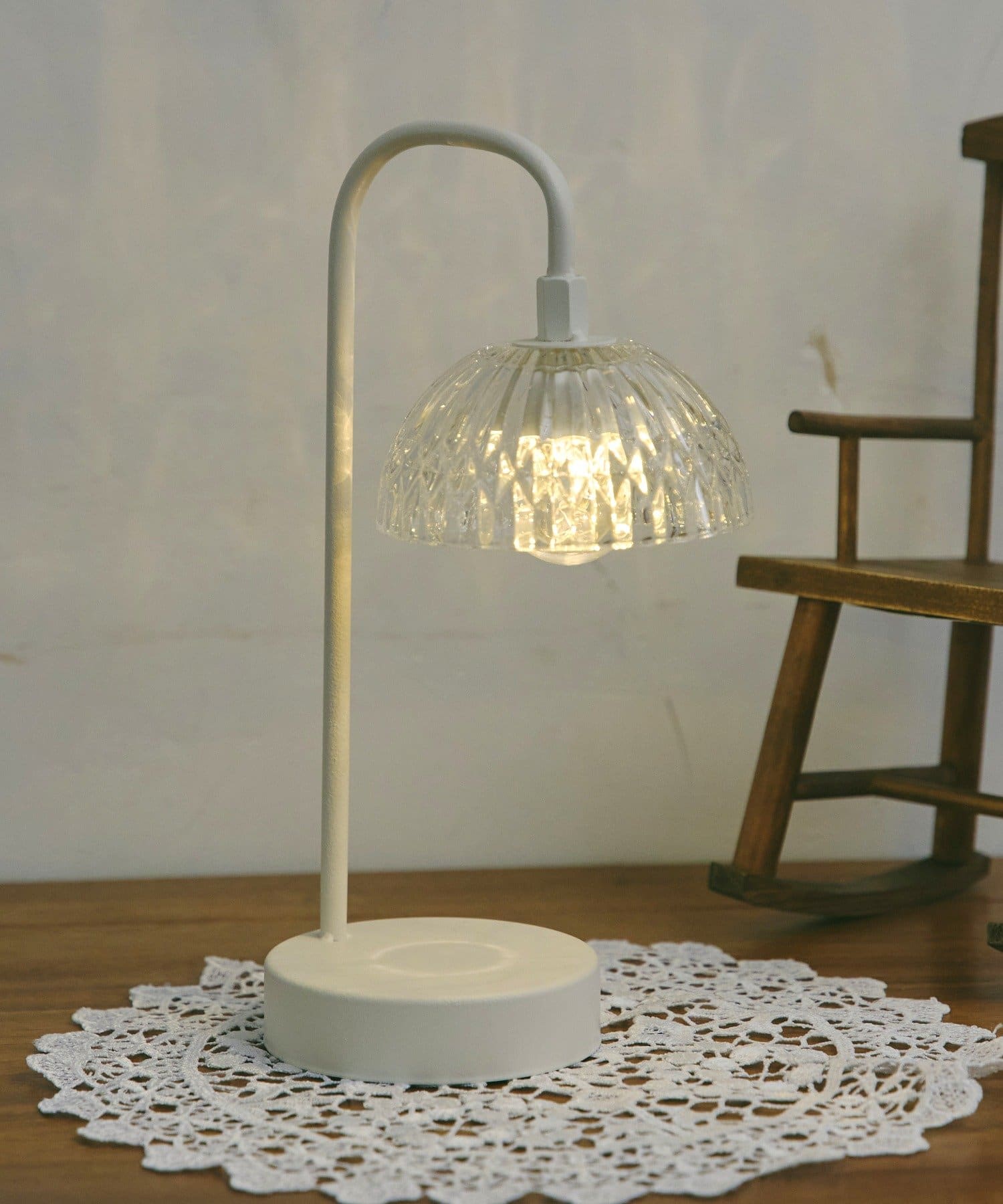 salut!(サリュ) ガラスシェードLEDライト／choupinet