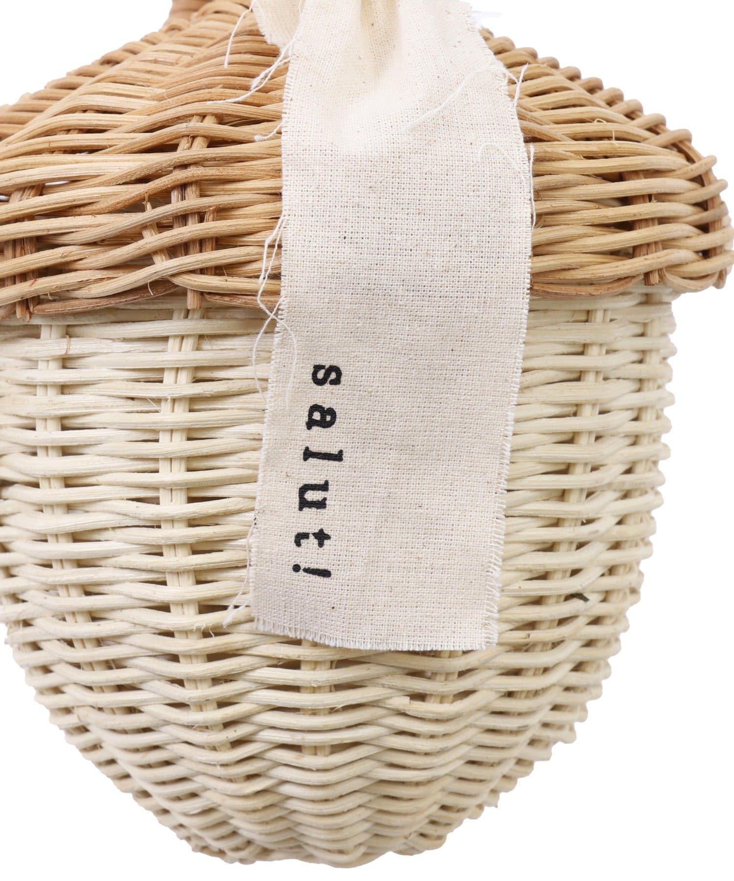 salut!(サリュ) 《WEB限定再入荷》ラタンどんぐりバスケット